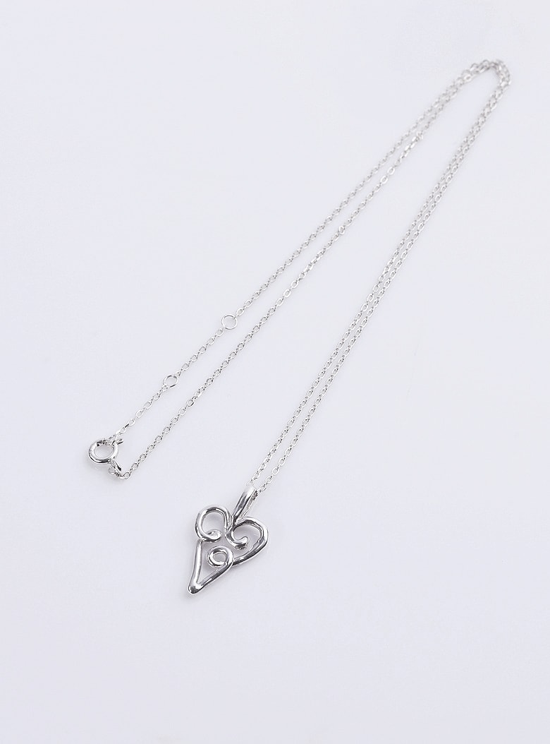 Papyrus Heart Pendant Necklace