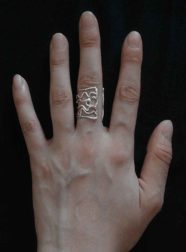 Papyrus Paper Open Ring -coming soon