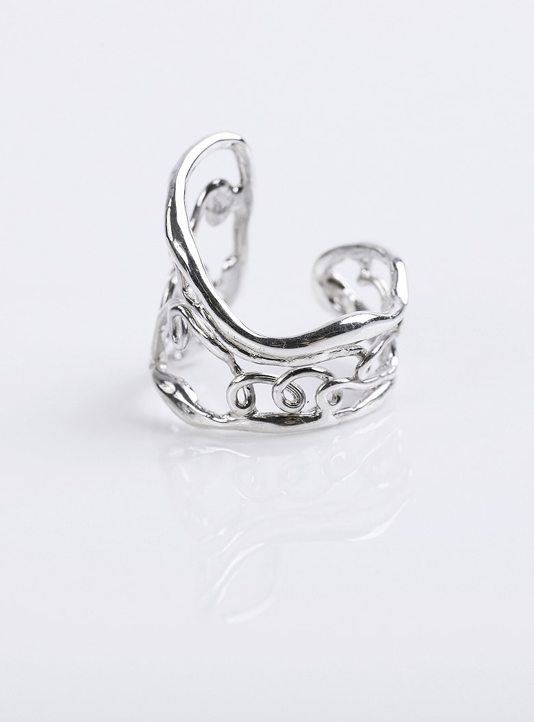 Papyrus Piece Open Ring