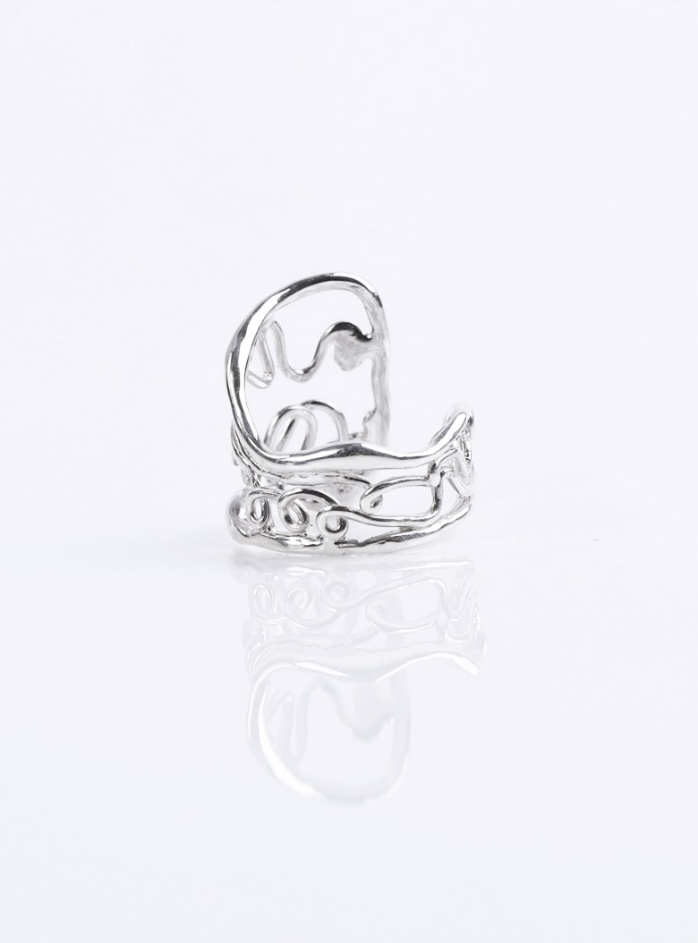 Papyrus Piece Open Ring
