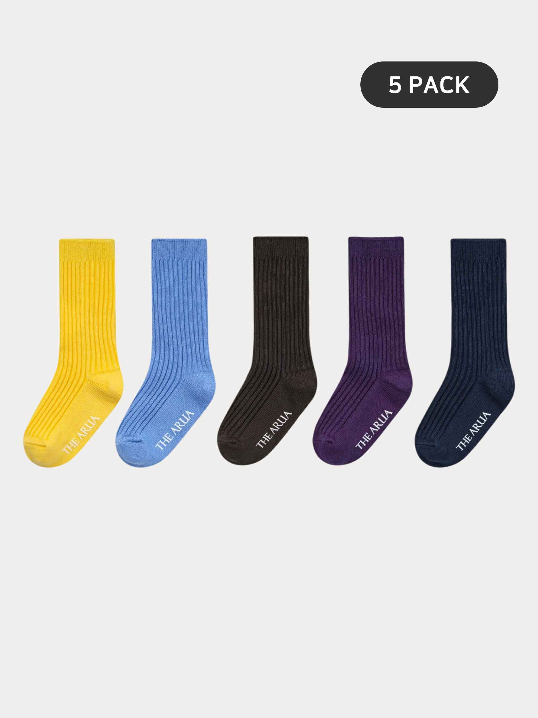 26FW cotton socks - 5 PACK
