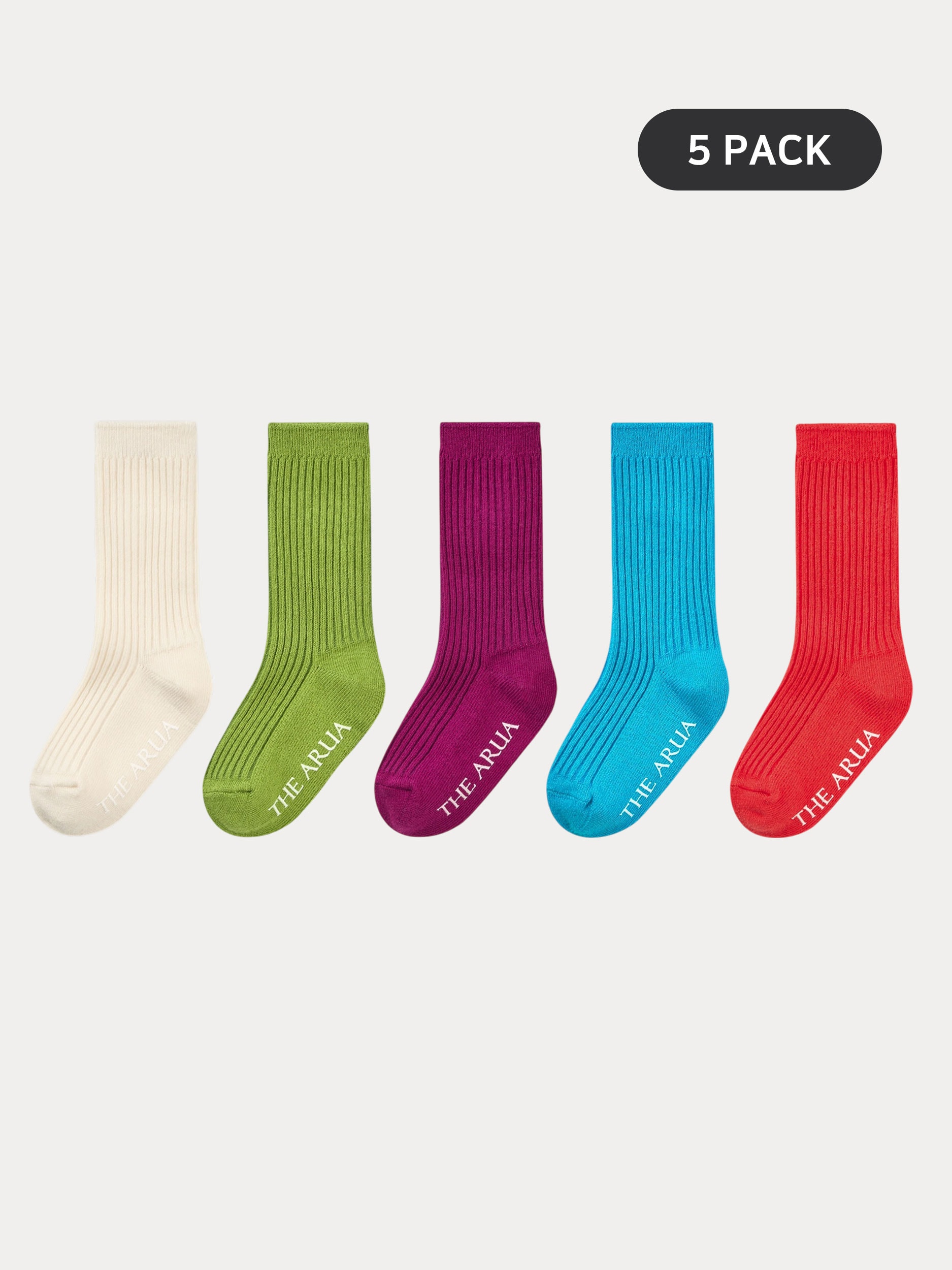 26SS cotton socks - 5 PACK