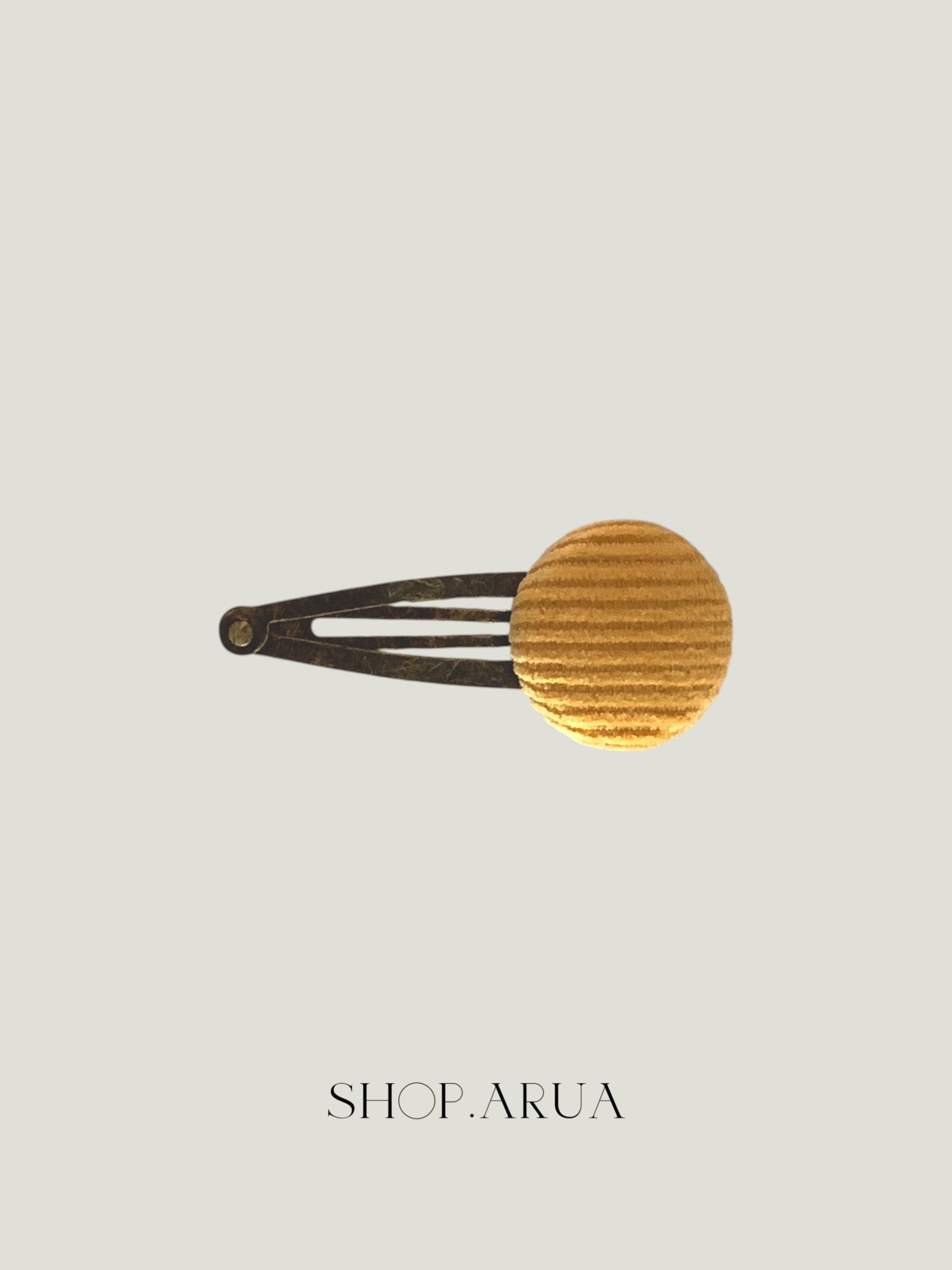Autumn Corduroy Hairpin Ver.2 - Mustard