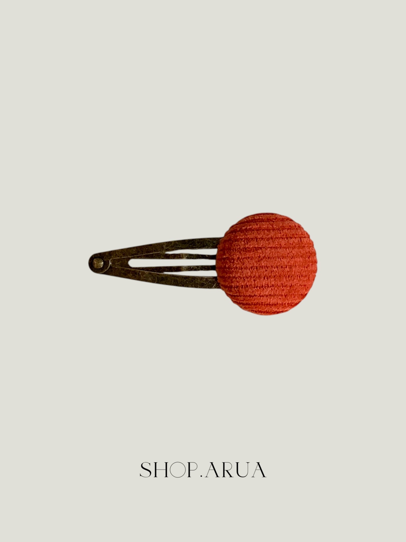Autumn Corduroy Hairpin Ver.2 - Orange