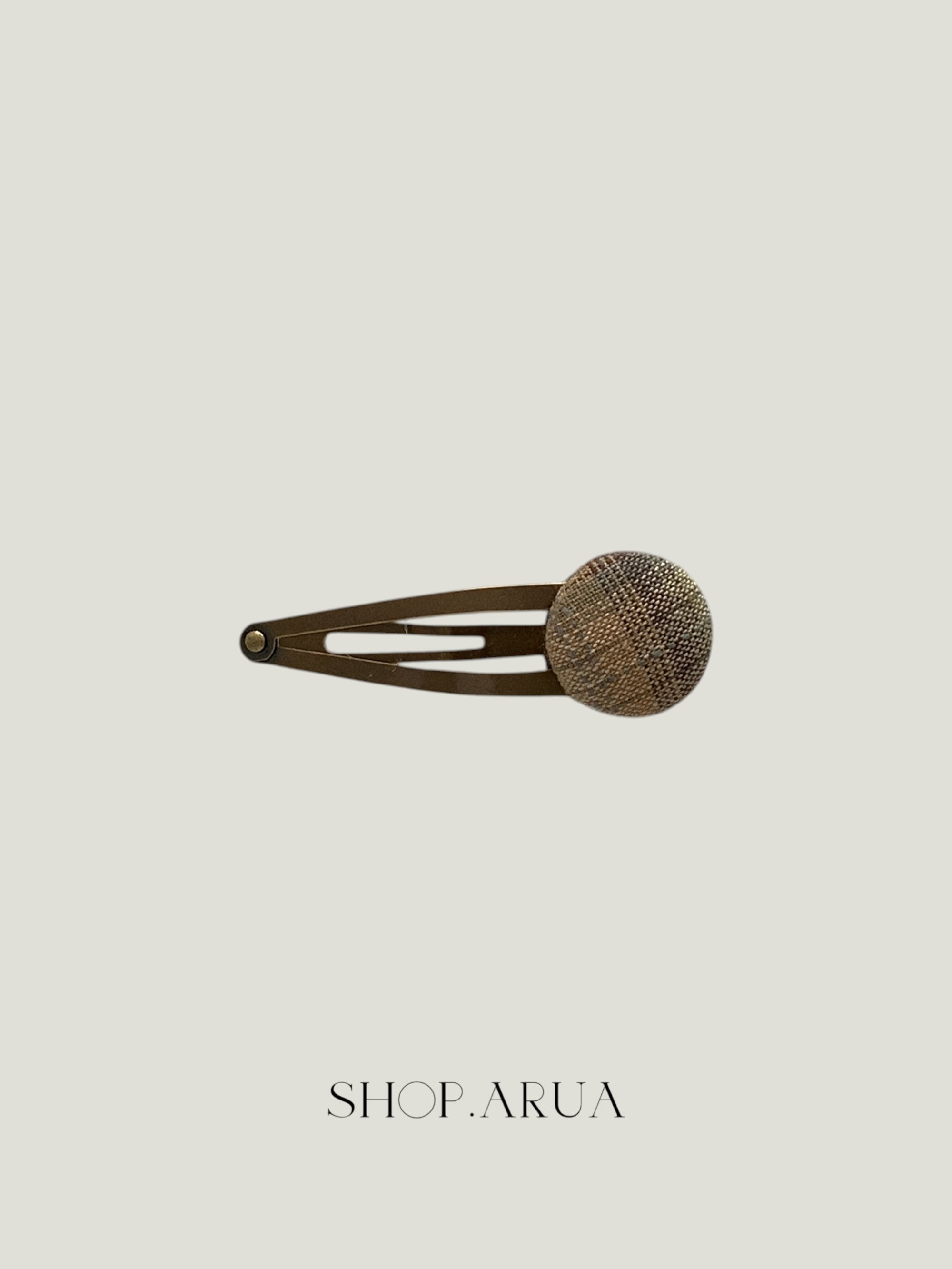 Maple Weave Hairpin - Brown