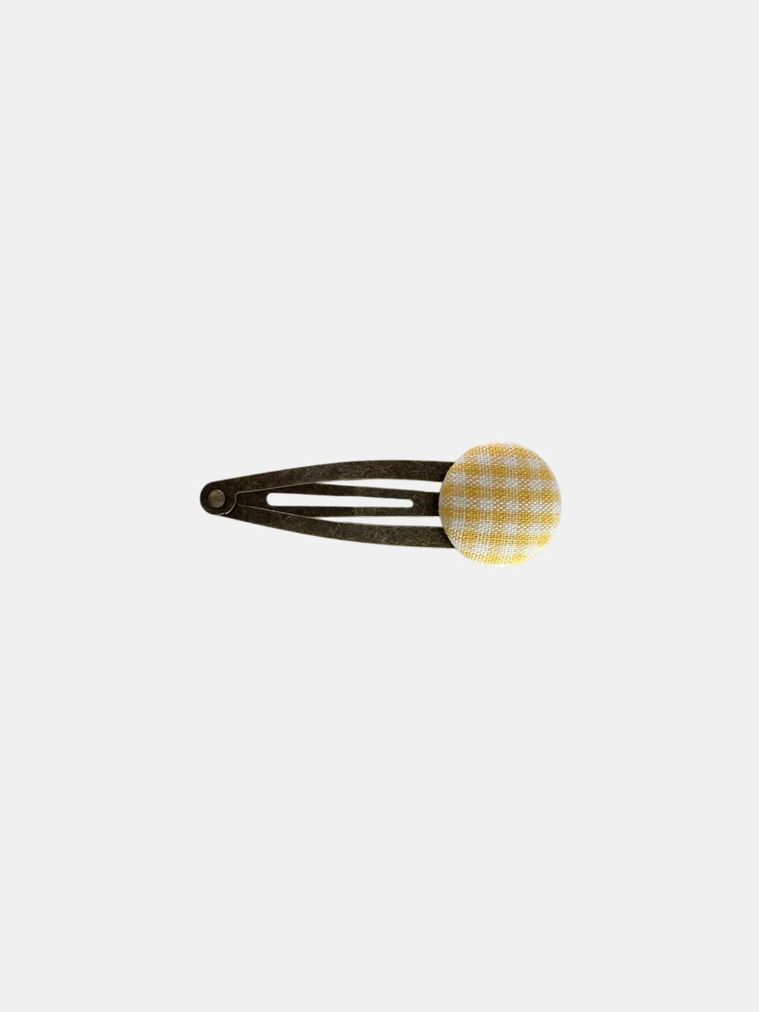 Check Button Hairpin - Yellow