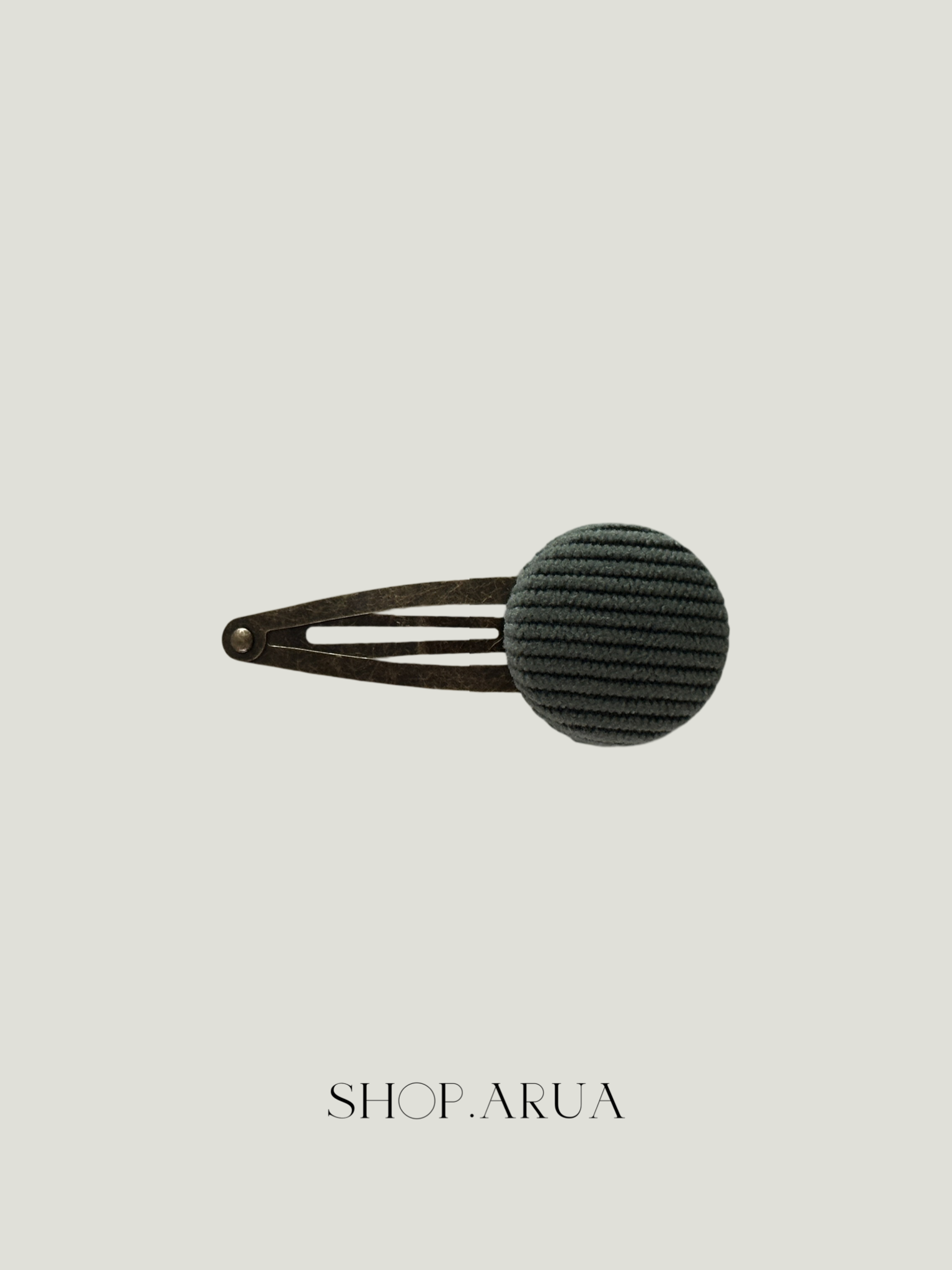 Autumn Corduroy Hairpin Ver.2 - Forest Green