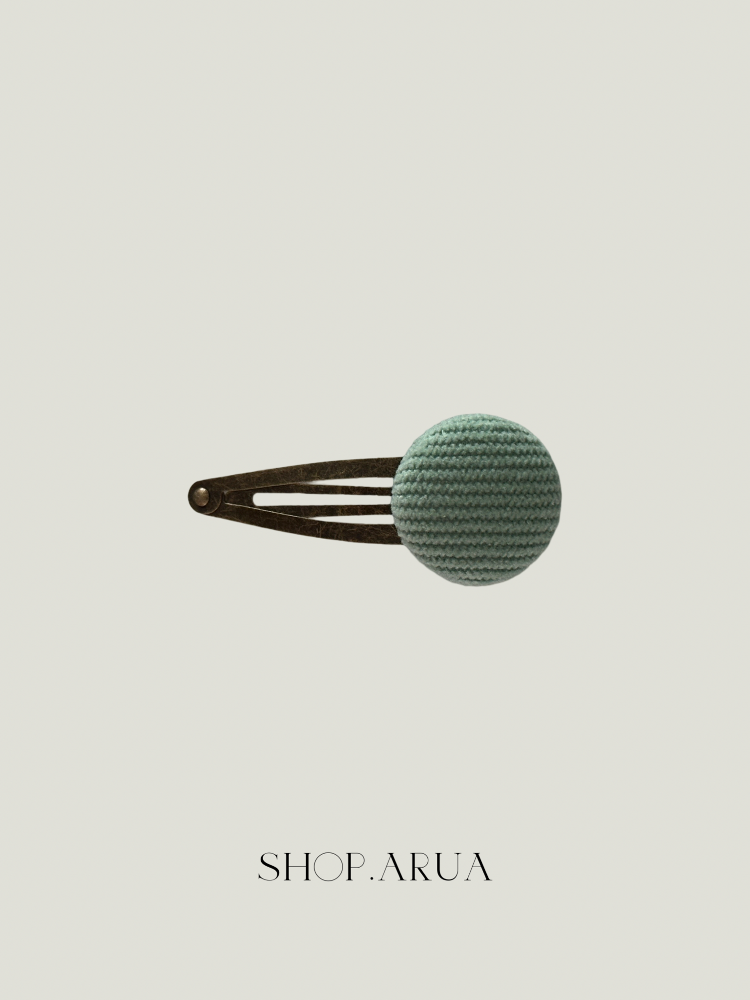 Autumn Corduroy Hairpin Ver.2 - Mint Green
