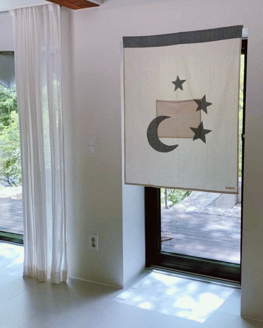 Moon star curtain - Cotton
