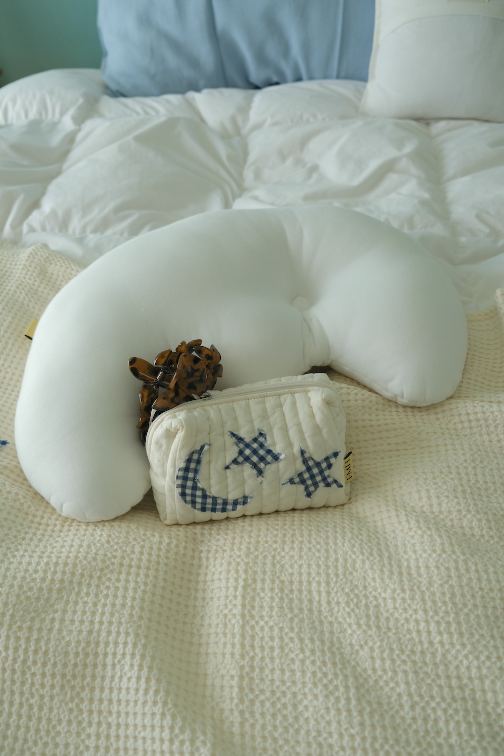 [9월 14일 재입고] Moon star pouch / cosmetic bag