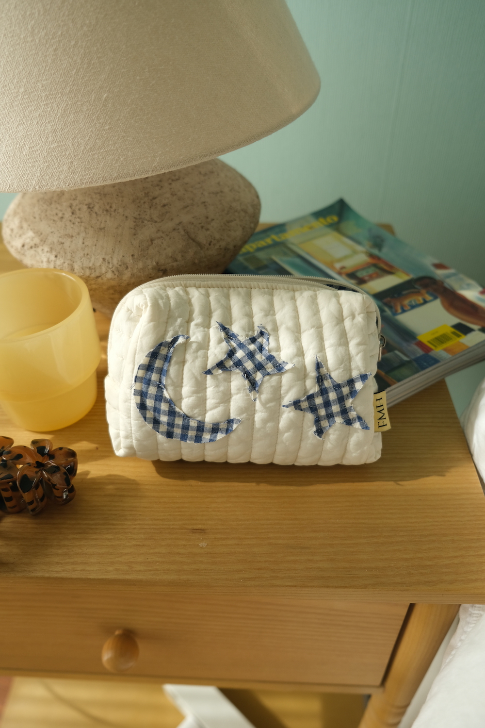 [9월 14일 재입고] Moon star pouch / cosmetic bag