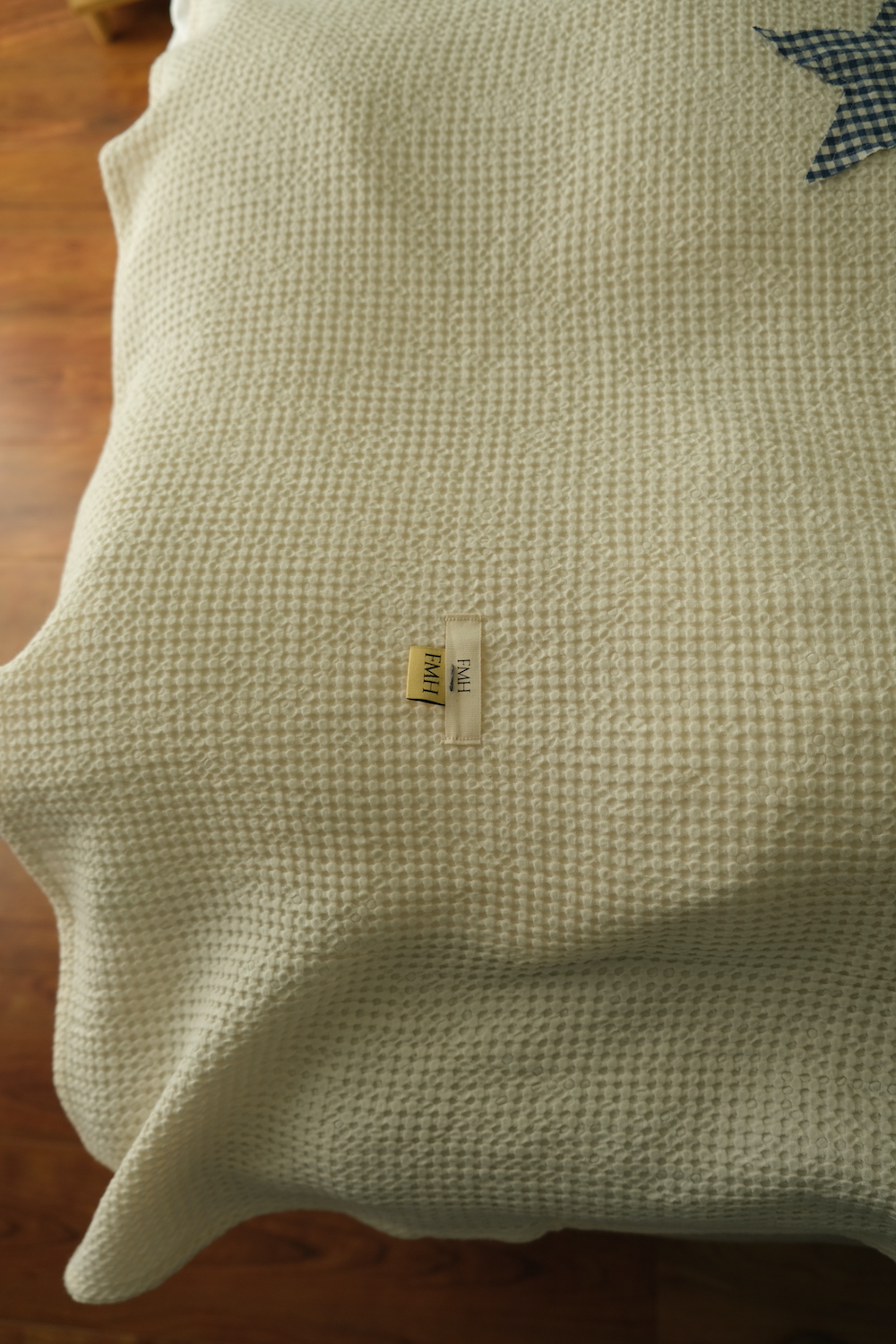 Moon star blanket / Throw - Natual / Modal