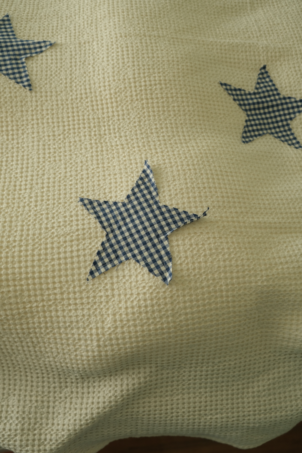 Moon star blanket / Throw - Natual / Modal