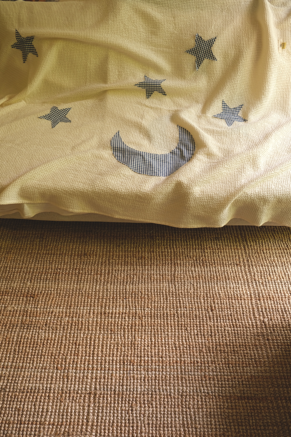 Moon star blanket / Throw - Natual / Modal