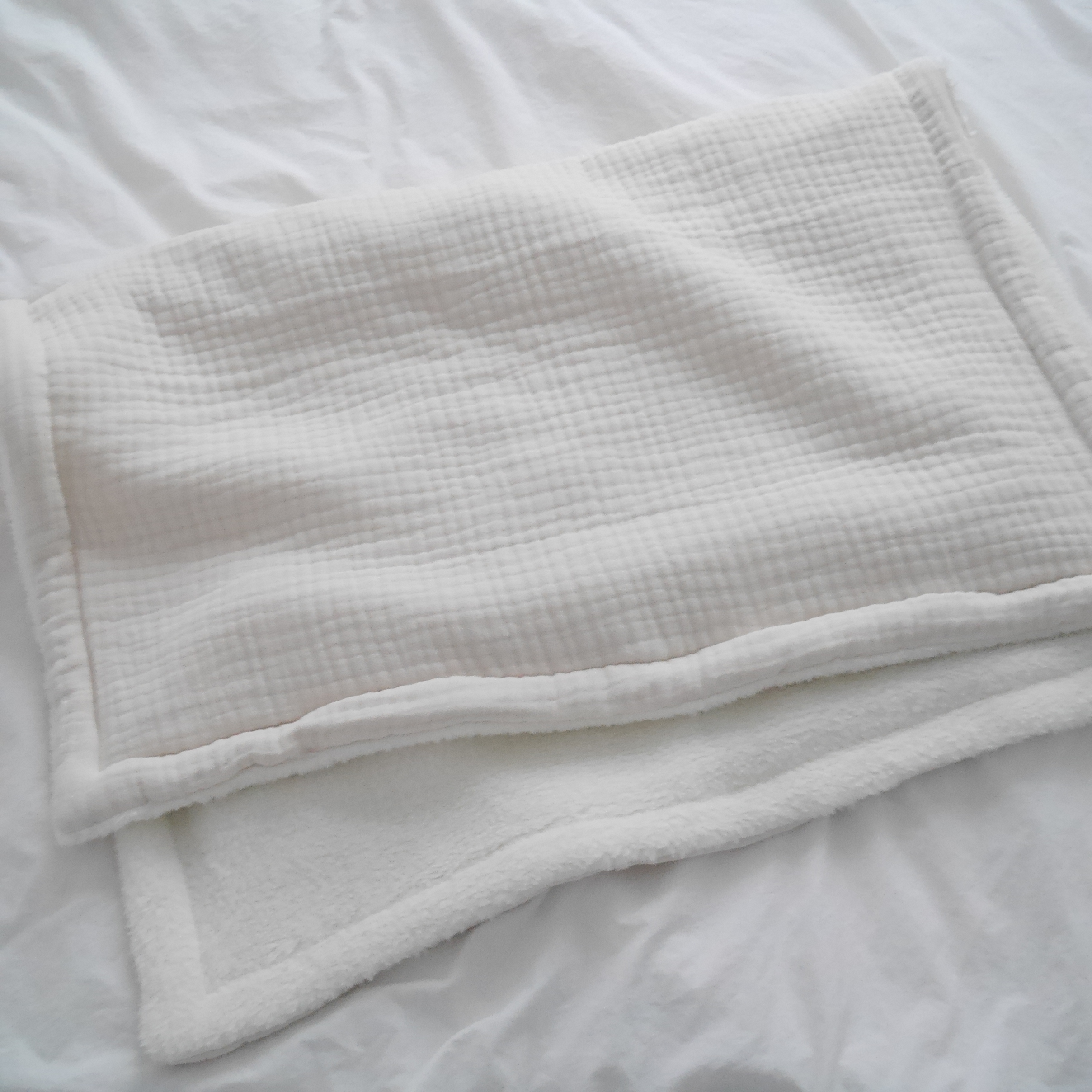 Gauze double-sided winter blanket