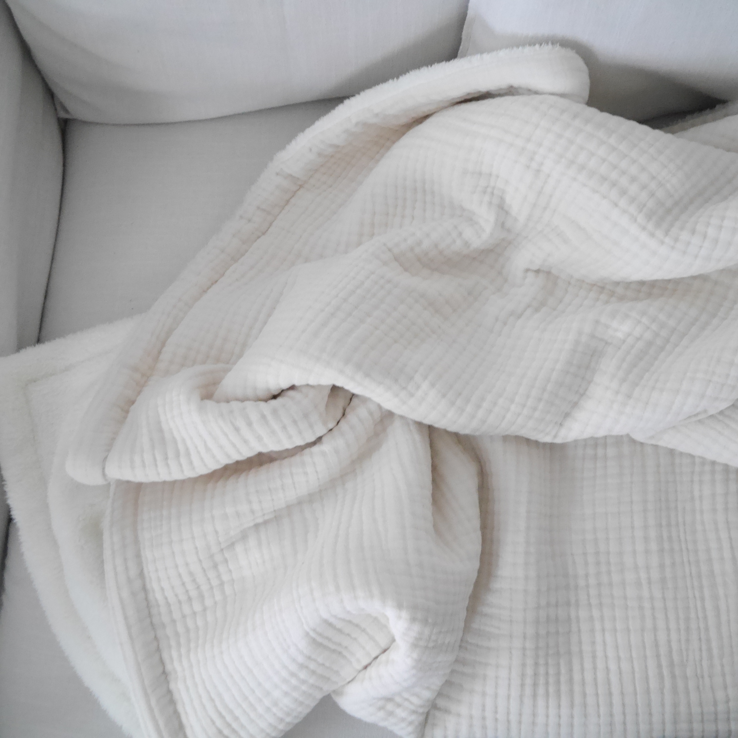 Gauze double-sided winter blanket