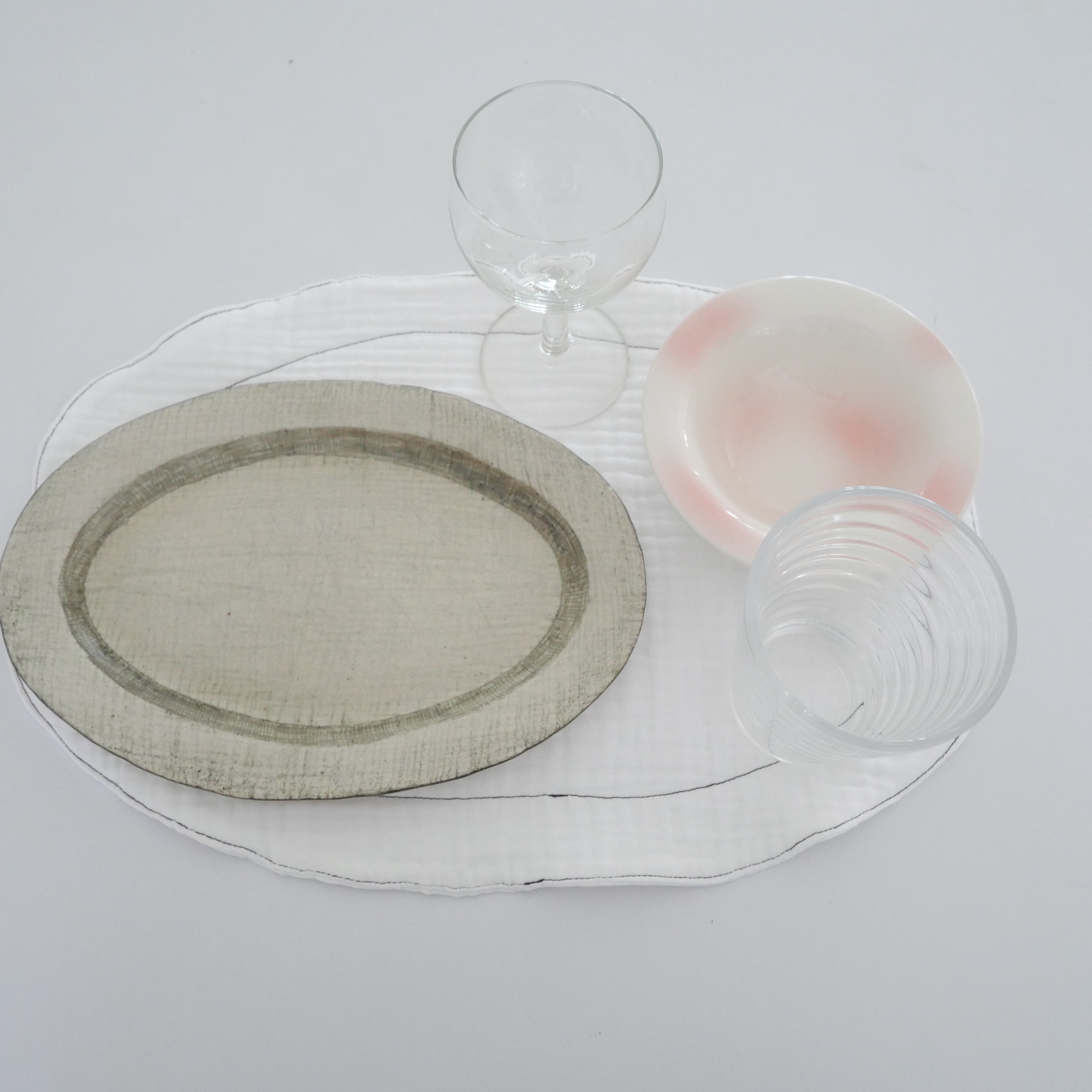 Square Frame Gauze Cotton Mat