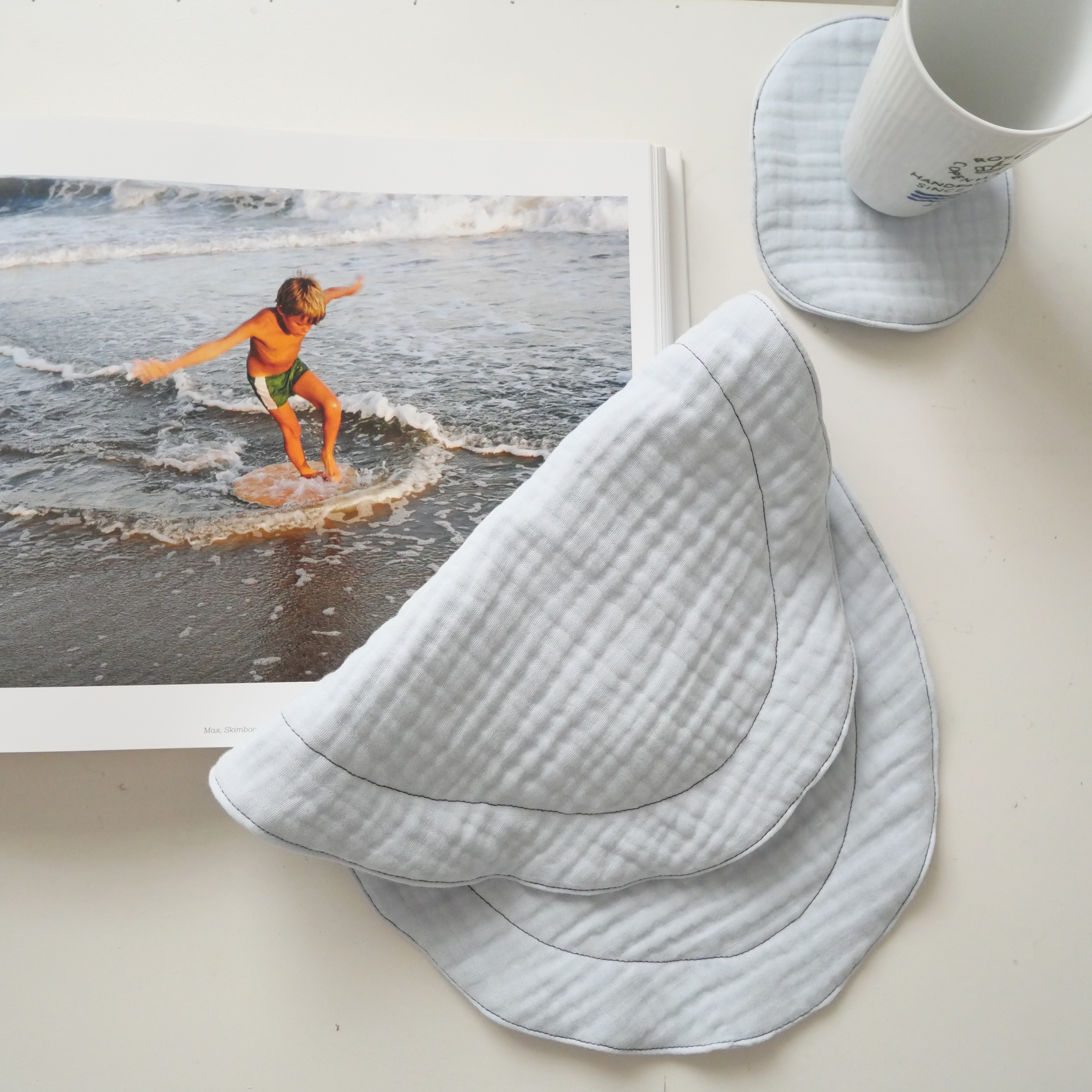 Square Frame Gauze Cotton Mat