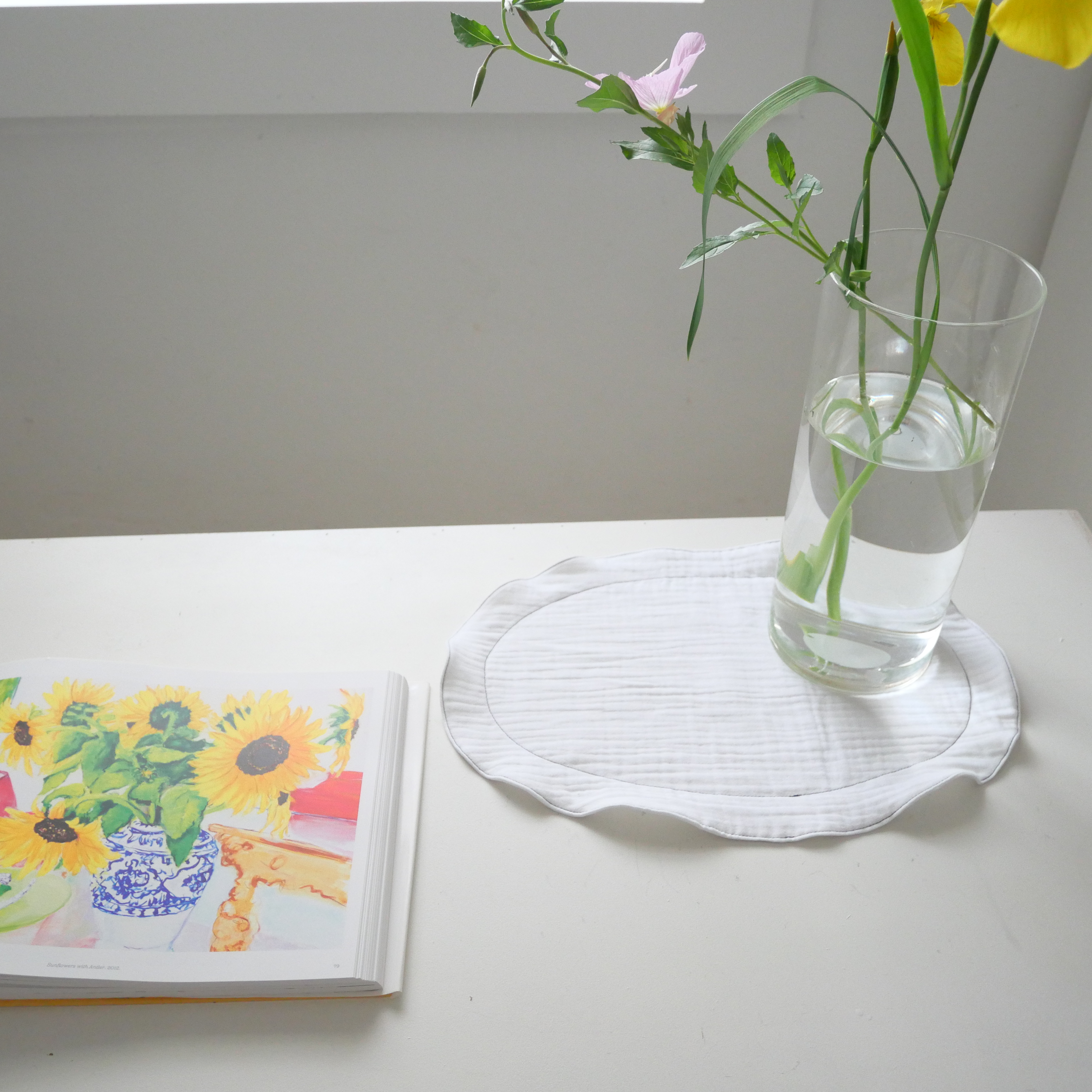 Square Frame Gauze Cotton Mat