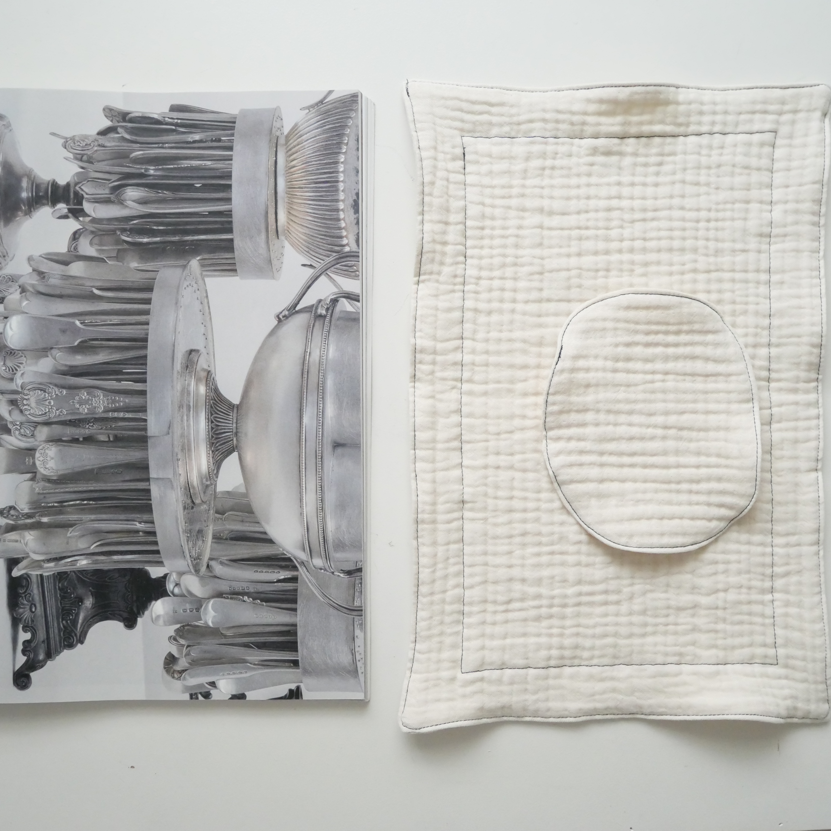 Square Frame Gauze Cotton Mat