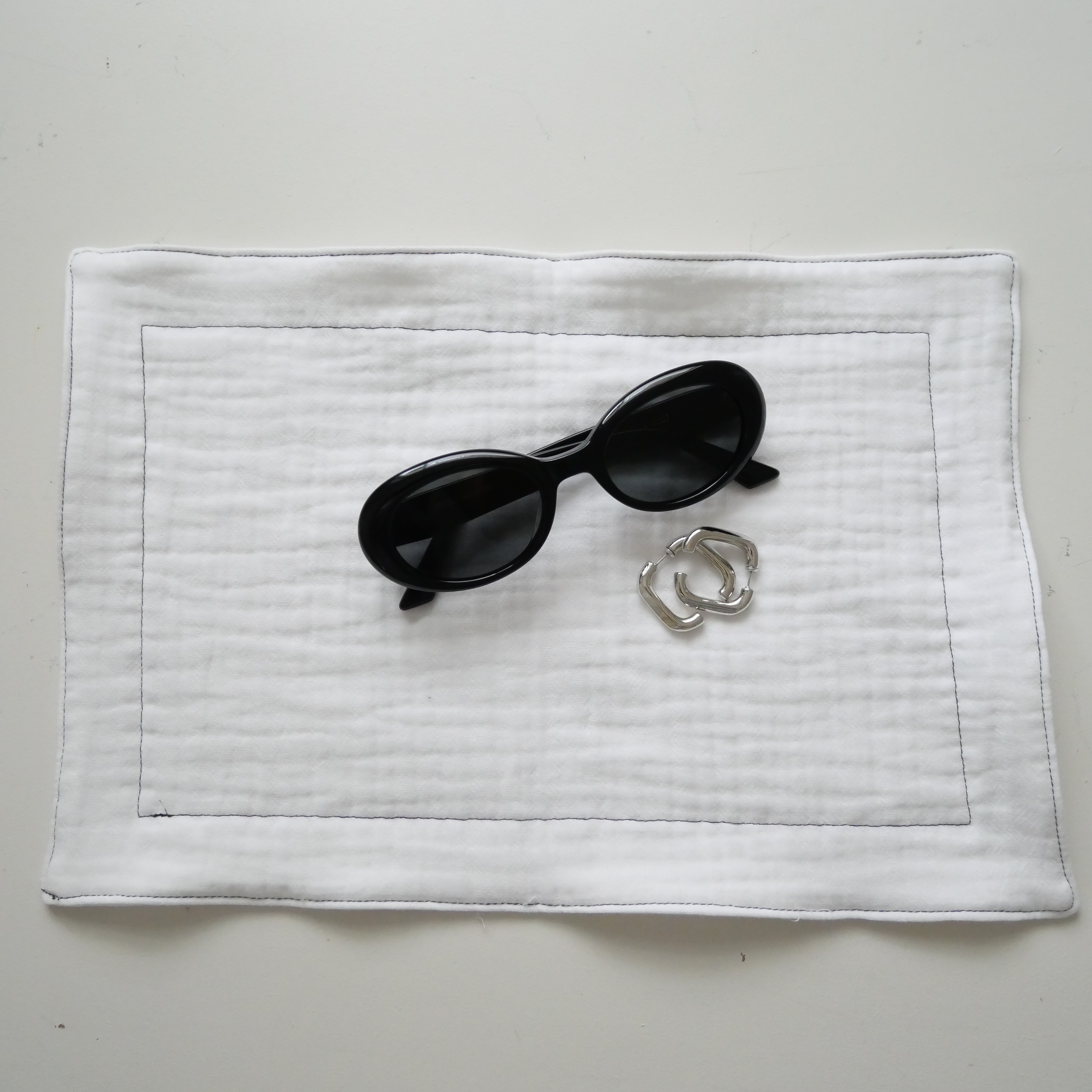 Square Frame Gauze Cotton Mat