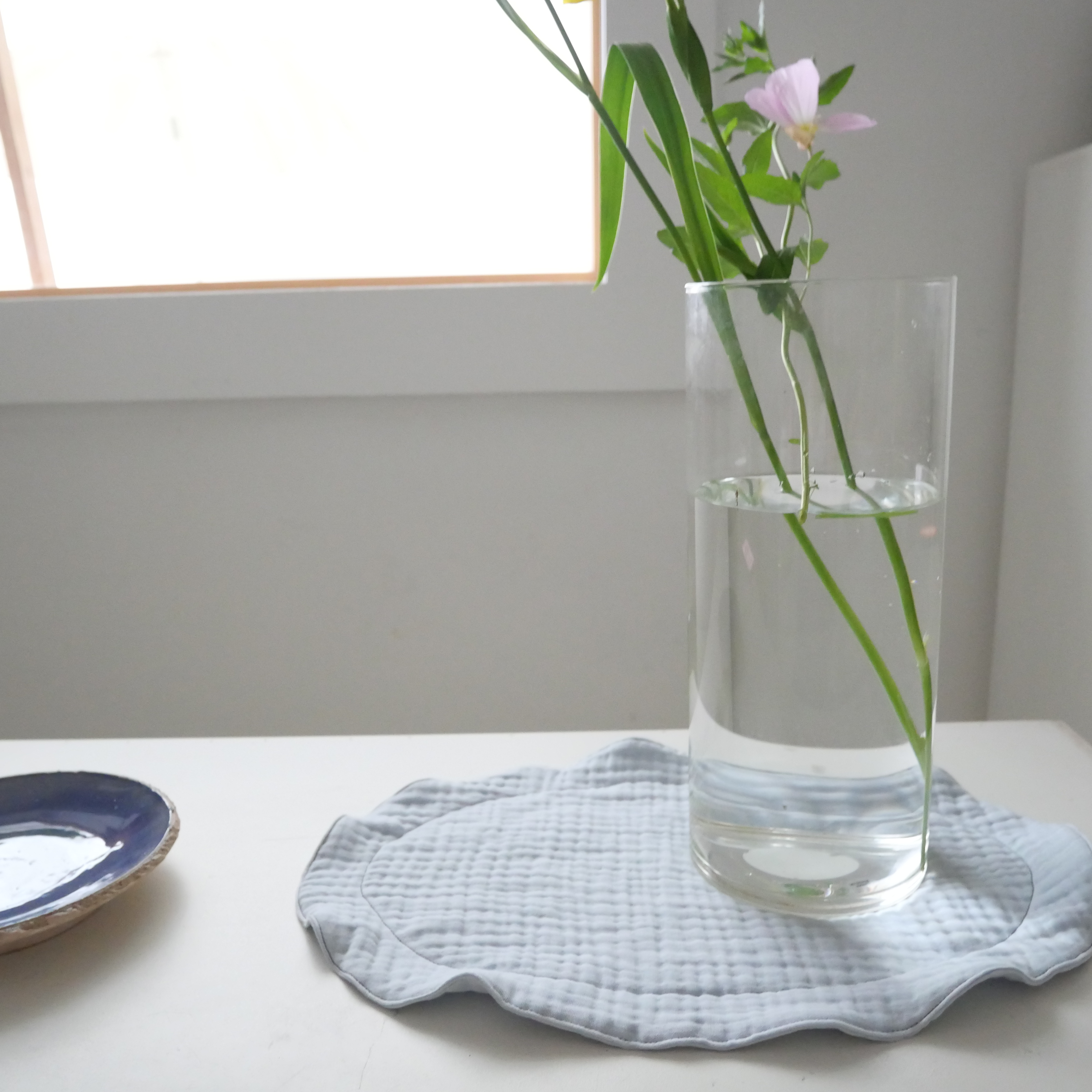 Square Frame Gauze Cotton Mat