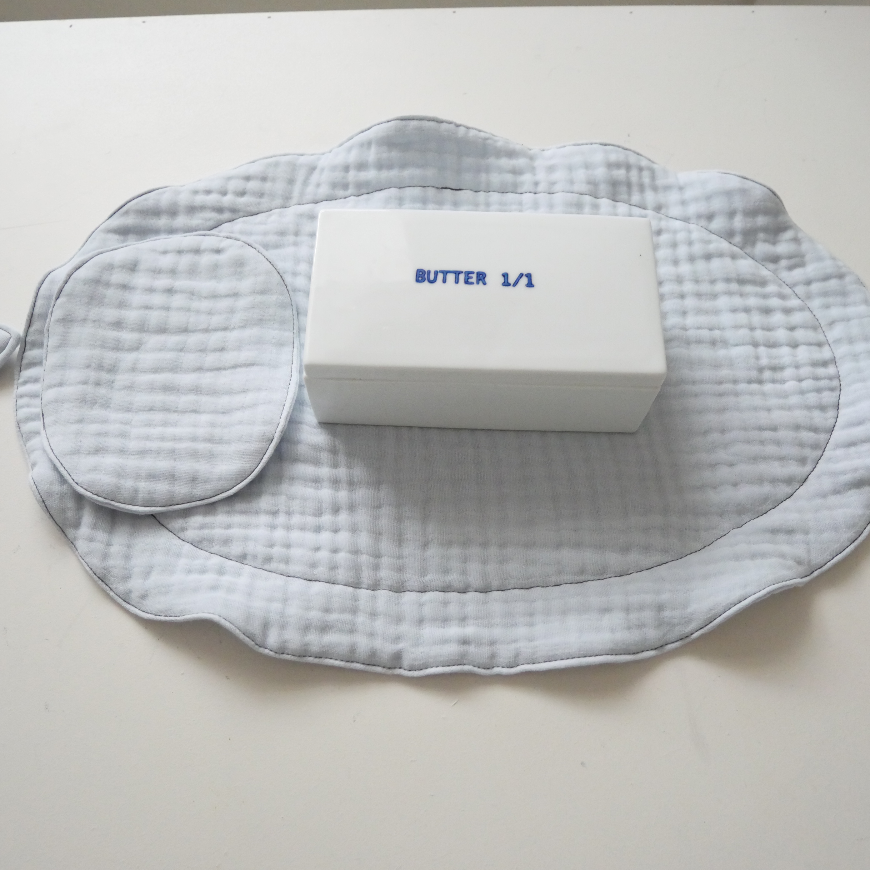 Square Frame Gauze Cotton Mat
