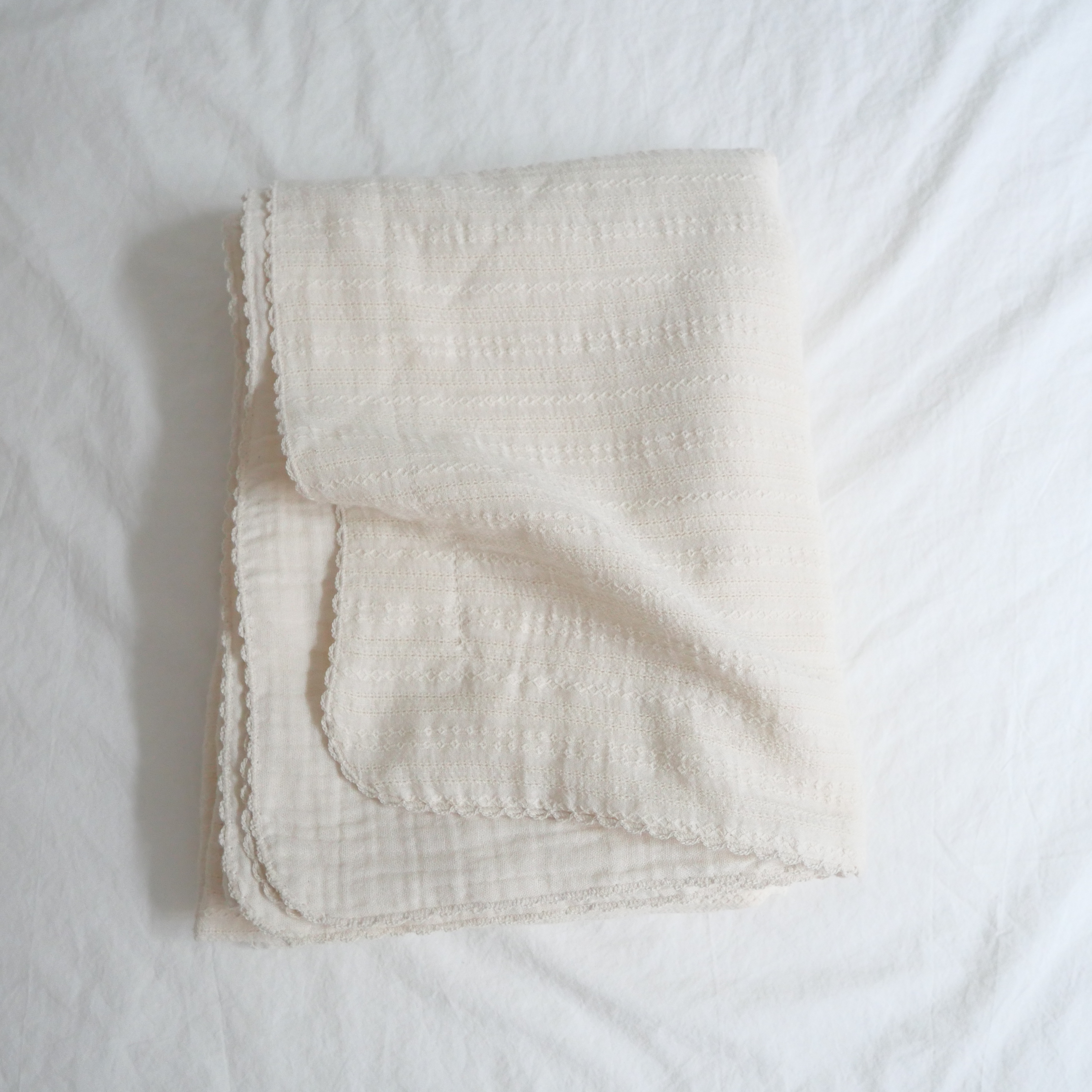 Soft Lace Gauze Blanket