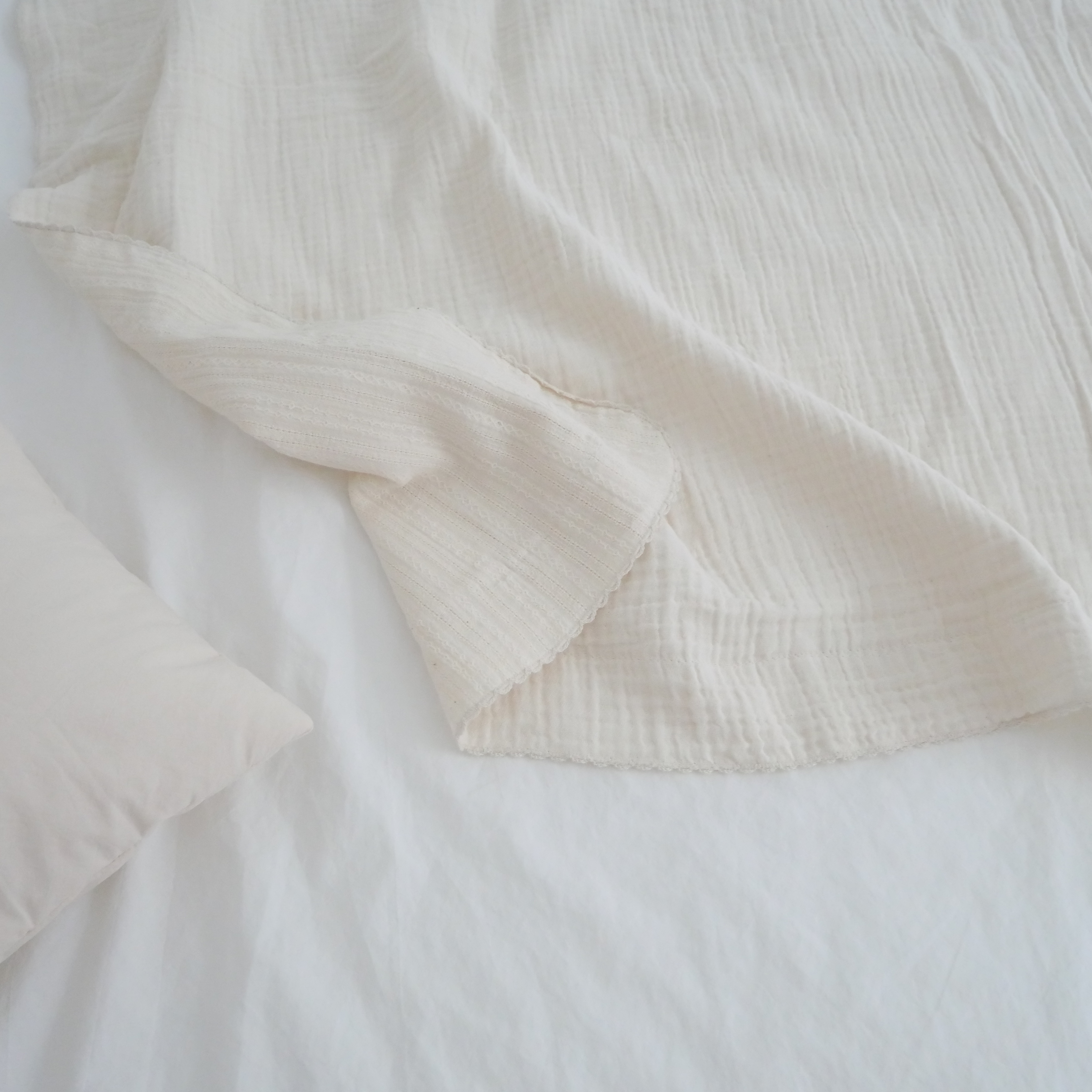 Soft Lace Gauze Blanket
