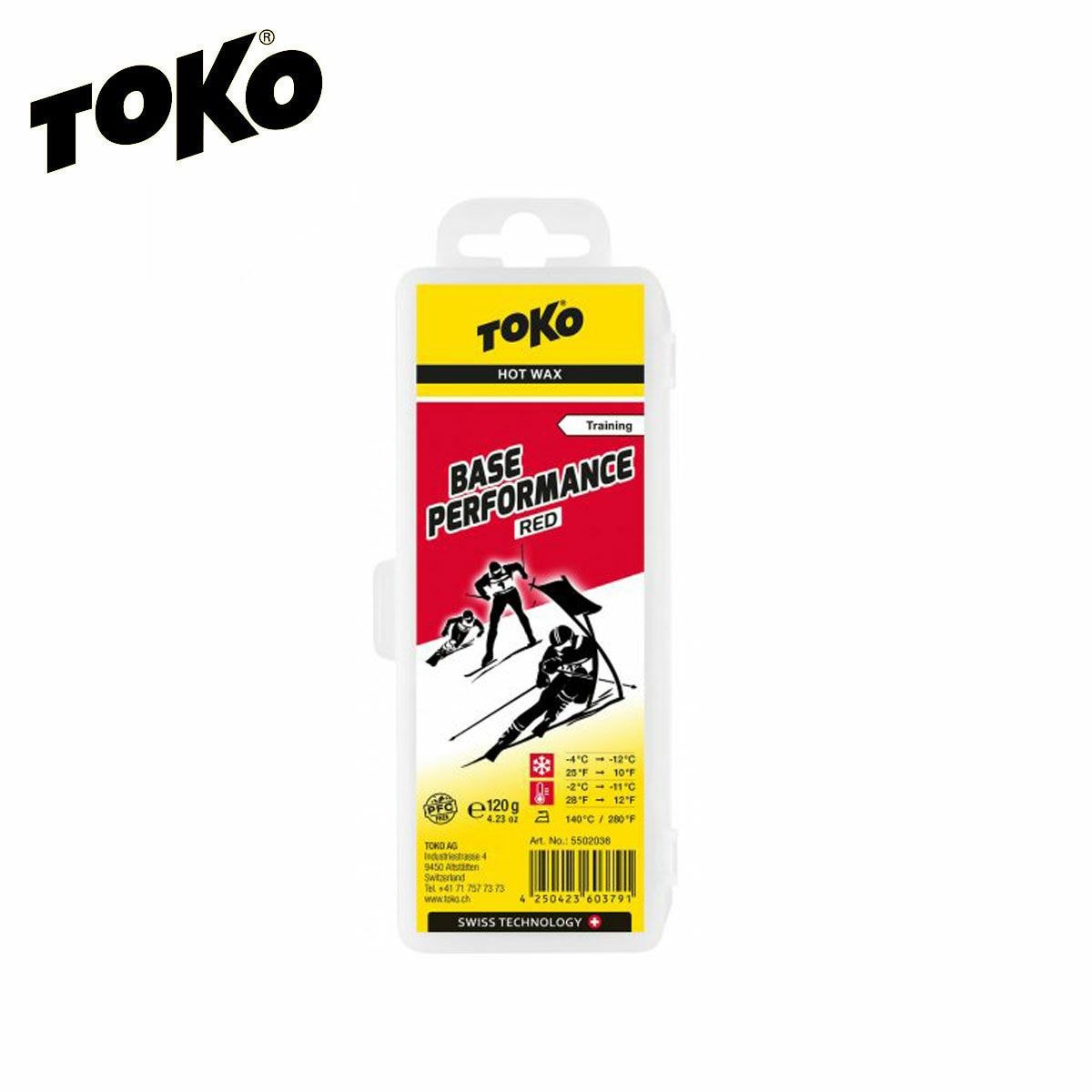 TOKO 왁스 Base Performance 레드 120g / 5502036