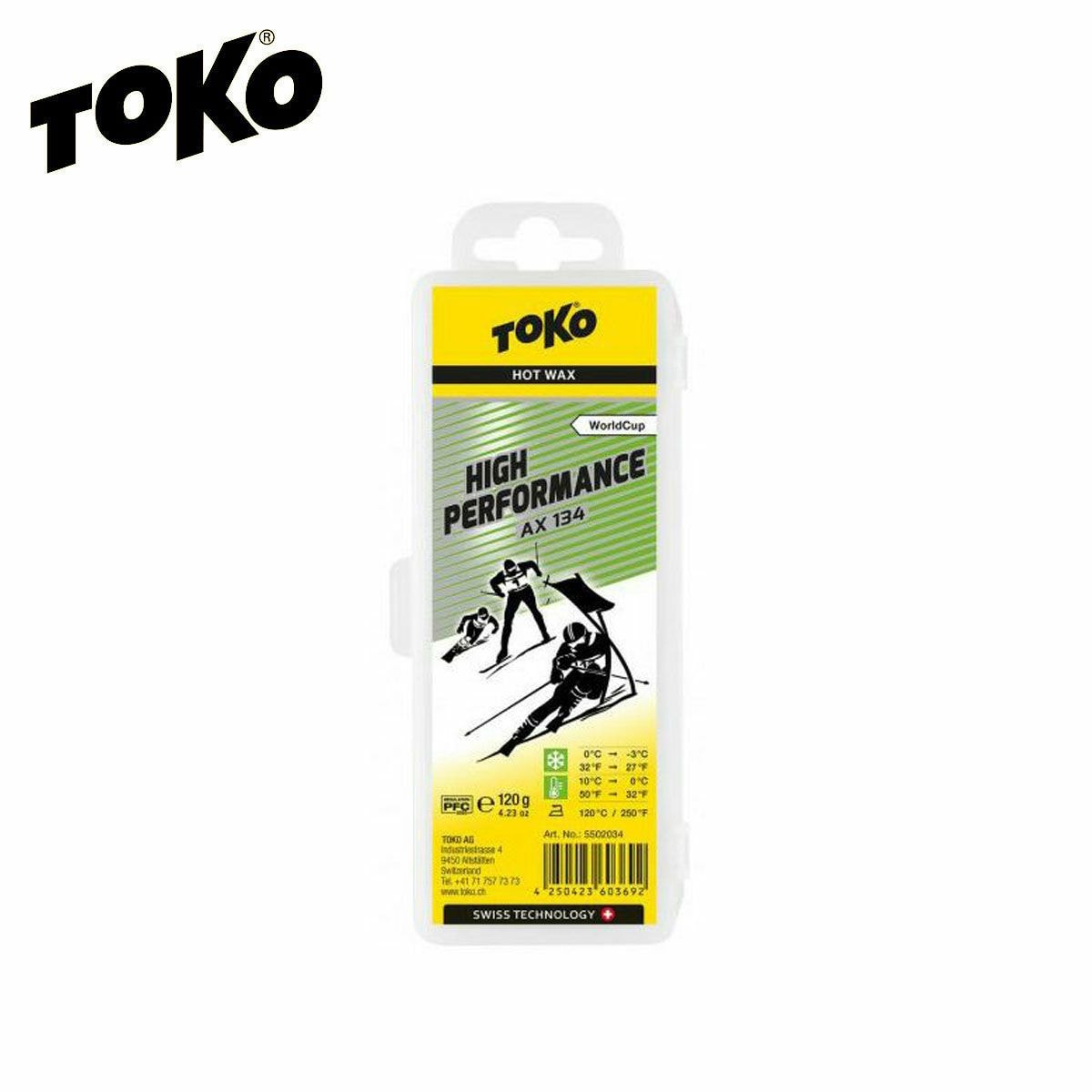 TOKO 왁스 High Performance AX134 120g / 5502034