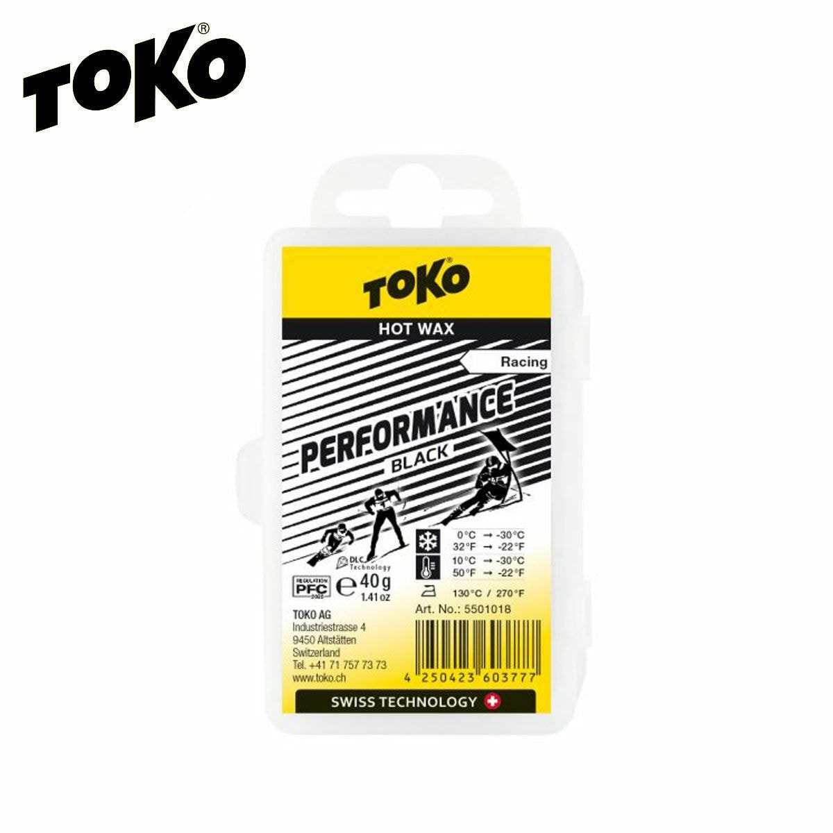 TOKO 왁스 Performance 블랙 40g / 5501018