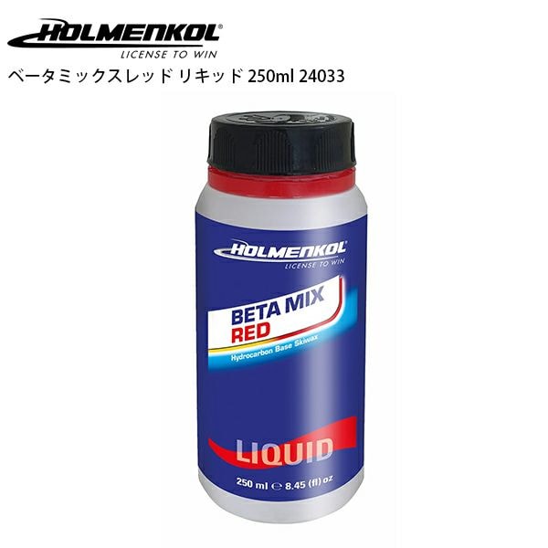 HOLMENKOL ALPHA MIX RED LIQUID WAX / 24033