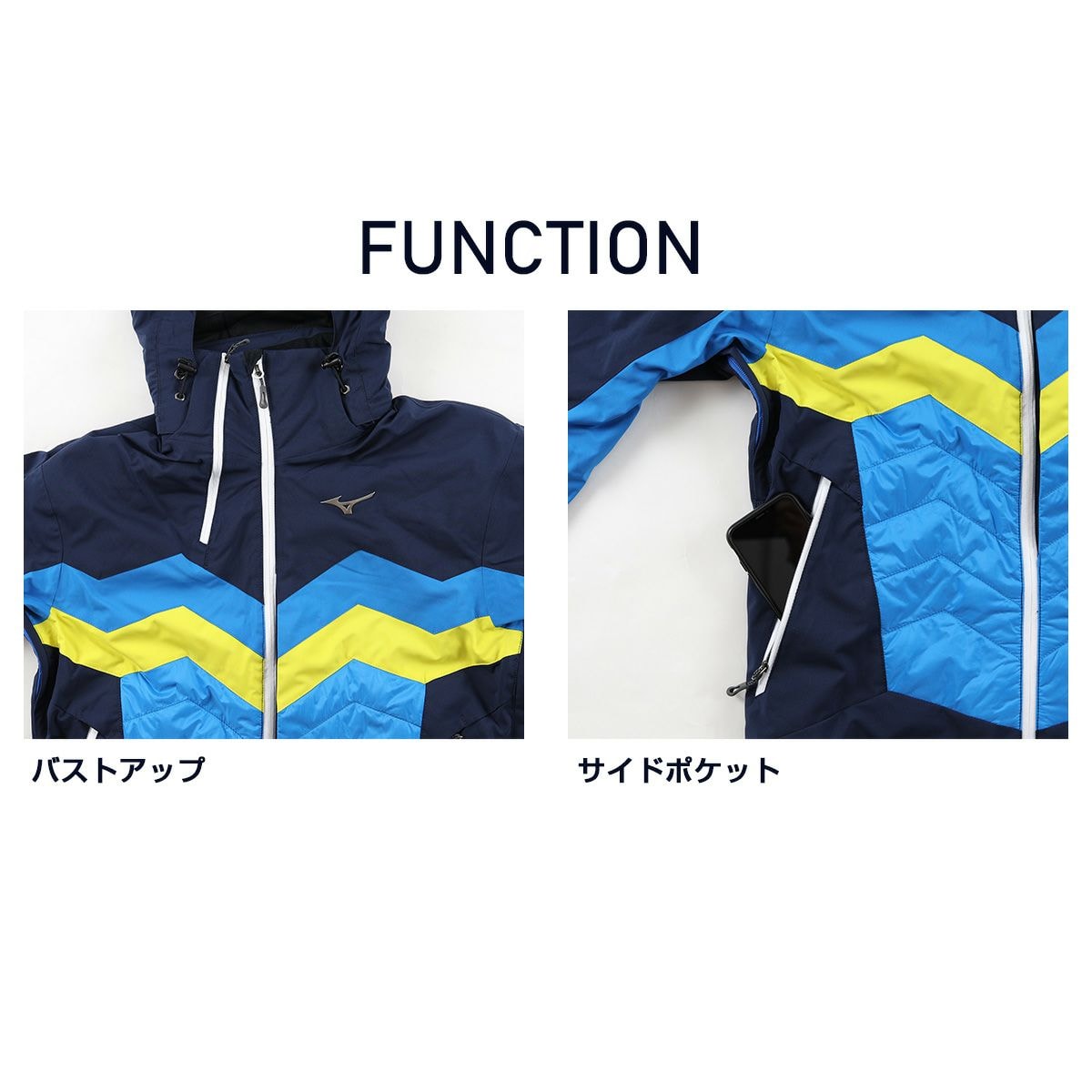 2223 MIZUNO RACING SKI PARKA-Z2ME1310