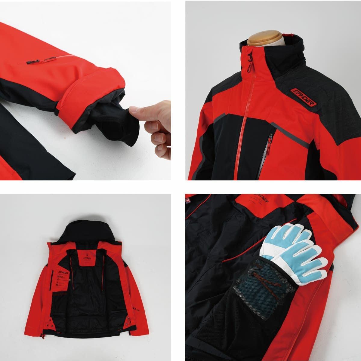 2324 SPYDER LEADER JACKET / 38SA075324