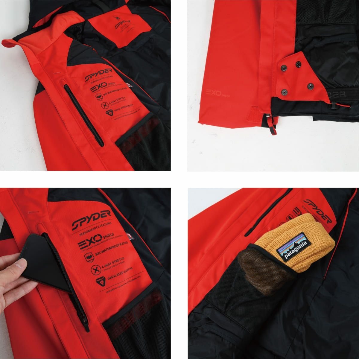 2324 SPYDER LEADER JACKET / 38SA075324