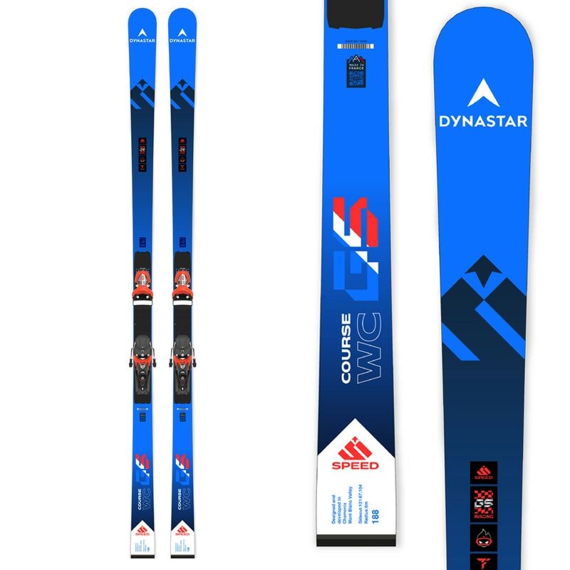 2425 DYNASTAR   SPEED COURSE WC FIS GS FACTORY + SPX 15 ROCKERACE HOT RED