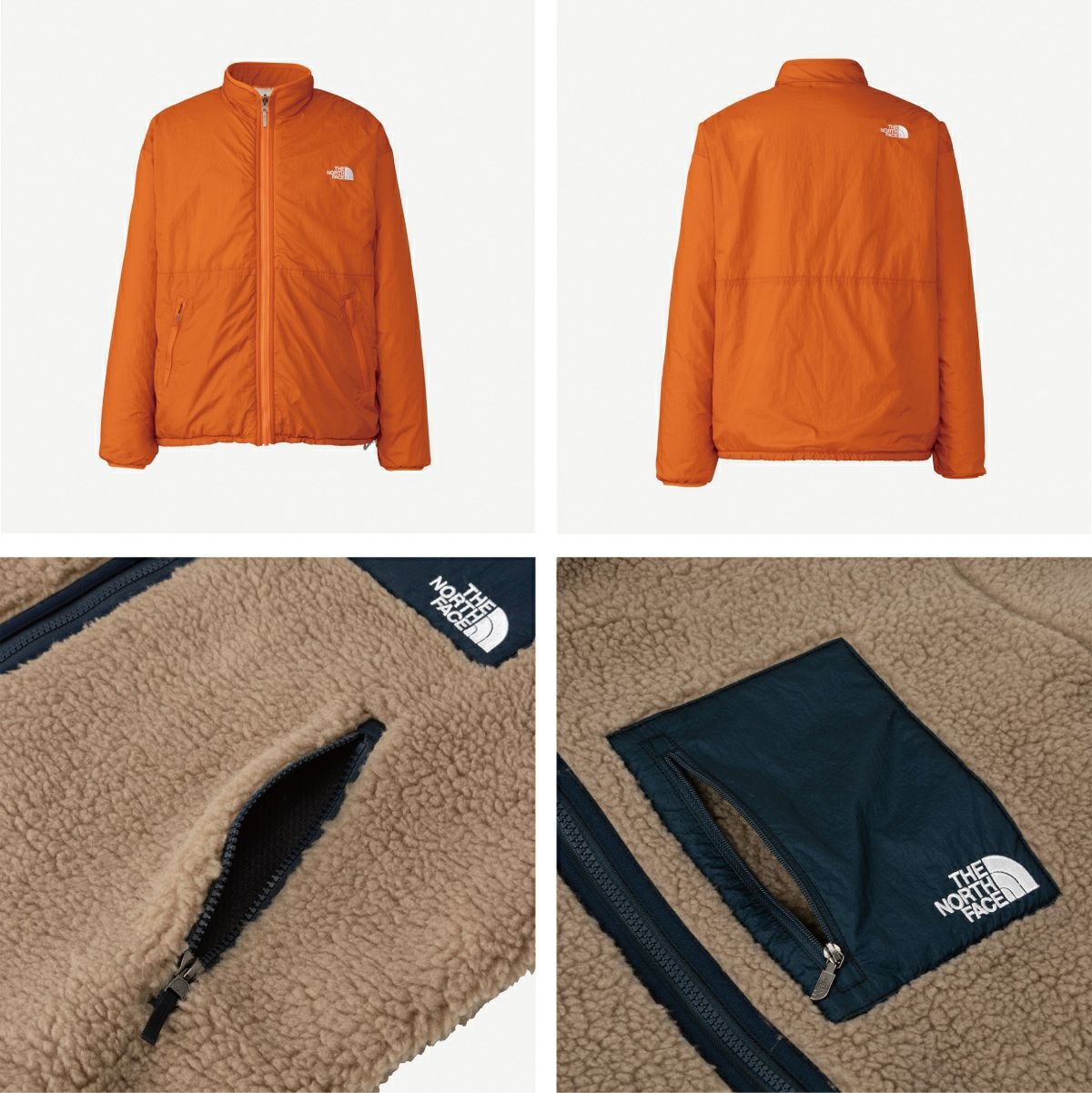 2324 THE NORTH FACE Reversible Extreme Pile Jacket / NP72333