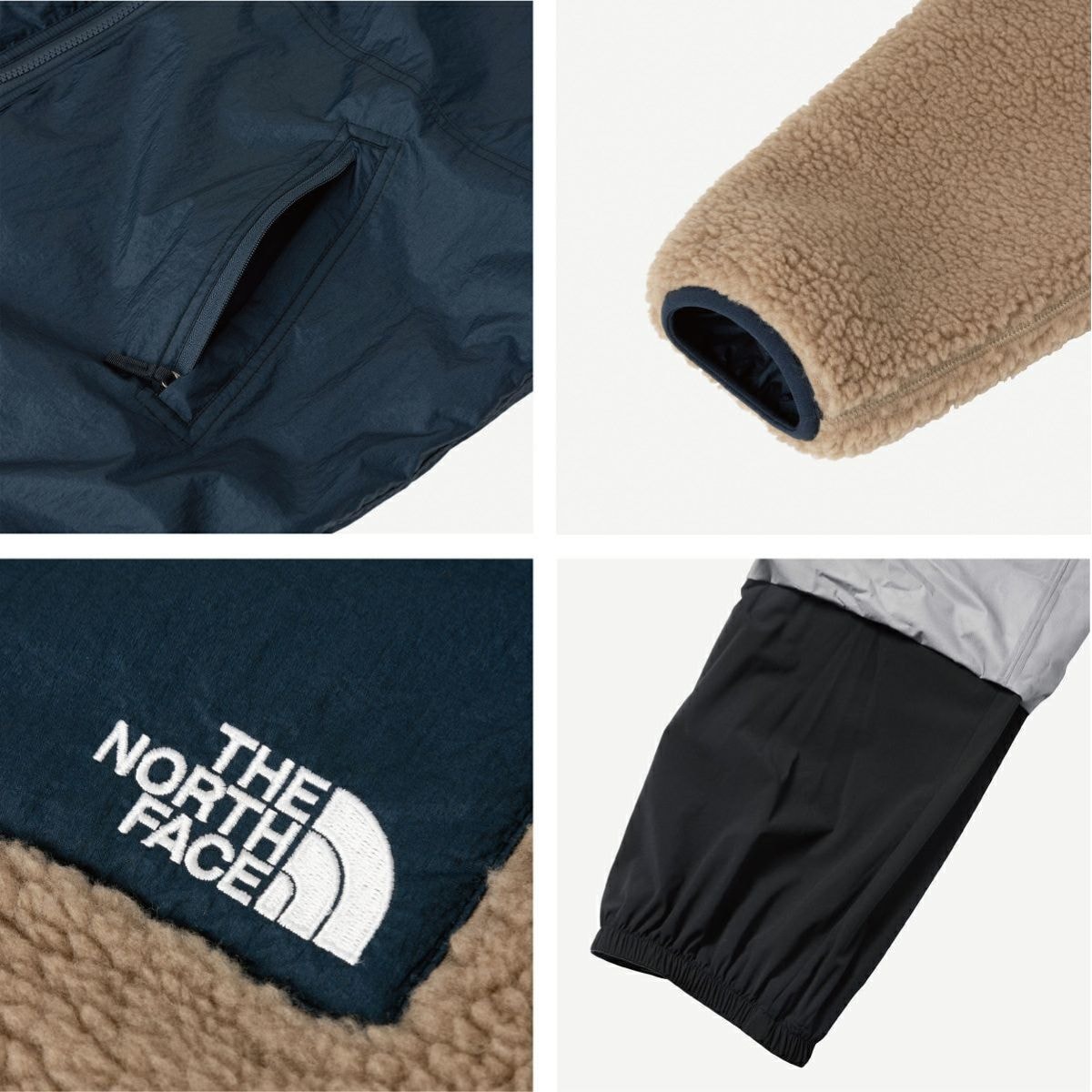 2324 THE NORTH FACE Reversible Extreme Pile Jacket / NP72333