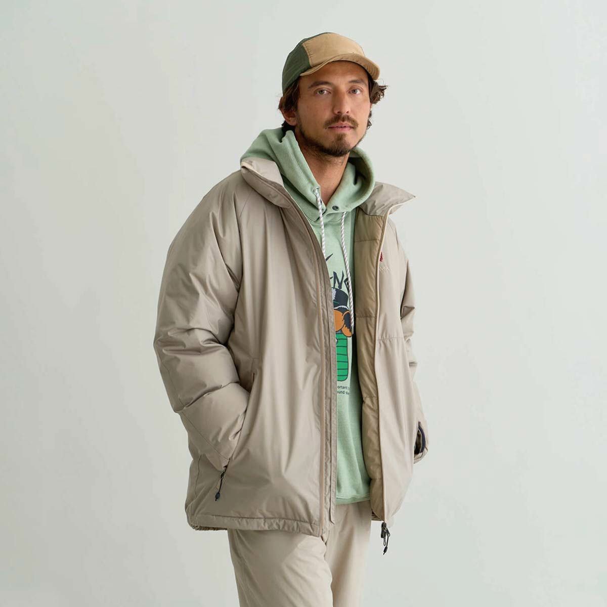 2425 NANGA AURORA TEX STAND COLLAR DOWN JACKET / ND2441-1A002-A