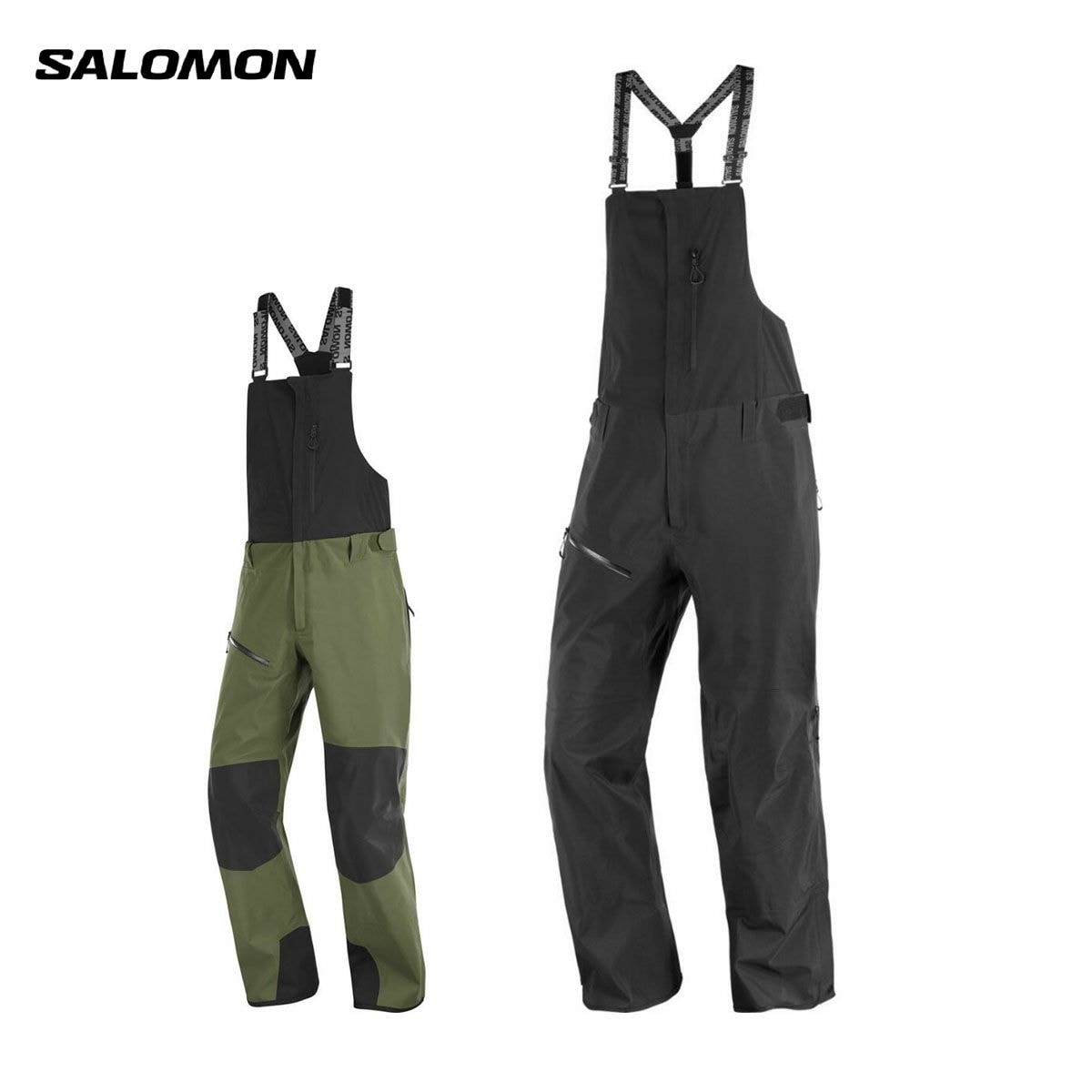 2425 SALOMON MOON PATROL GORETEX BIB M【GORE-TEX】