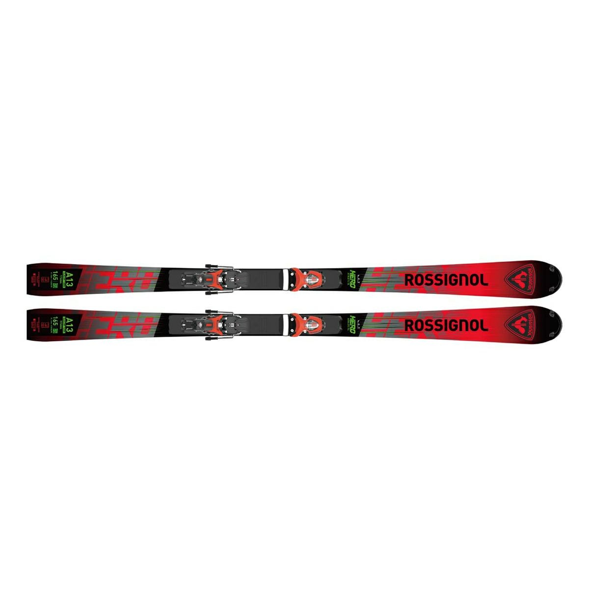 2526 ROSSIGNOL HERO ATHLETE FIS SL FACTORY R22 + SPX 15 ROCKERACE HOT RED / RRNAL01