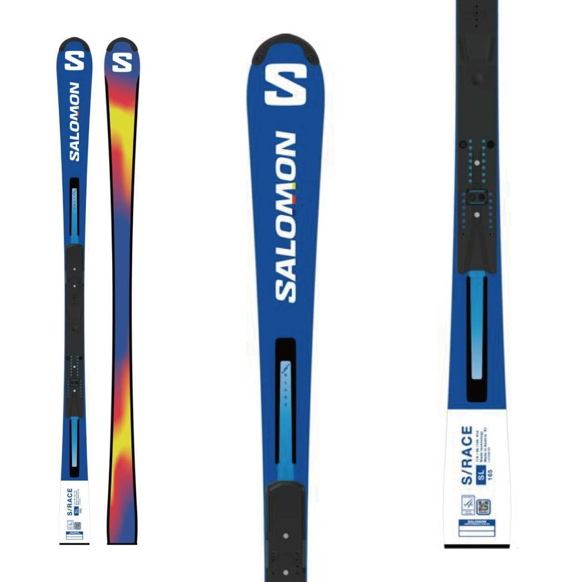 2526 SALOMON S/RACE FIS SL 165 / [L47548100+] + ICON RS 16【FIS】