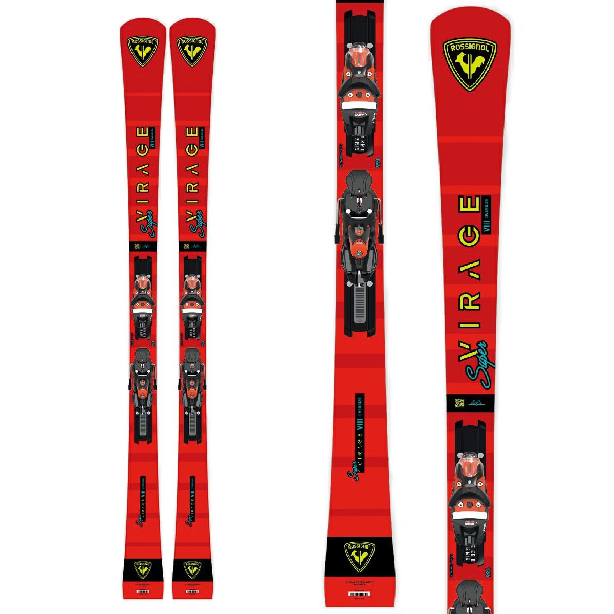 2526 ROSSIGNOL SUPER VIRAGE VIII OVERSIZE KONECT / RAOPR03 + SPX 14 KONECT GW