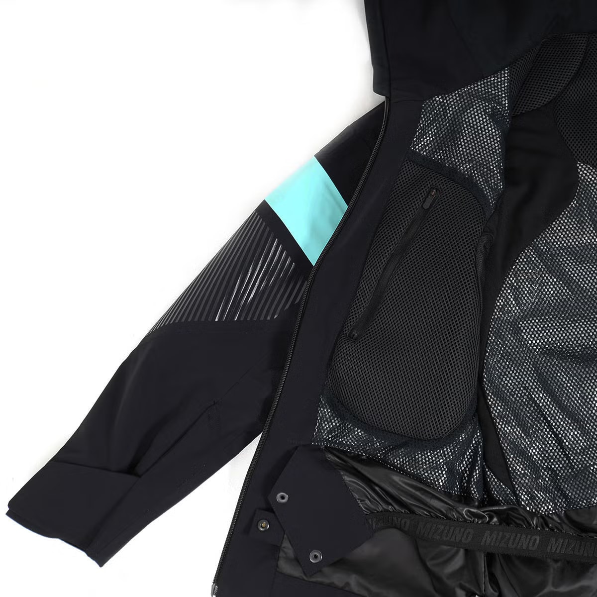 2627 MIZUNO BLACK PREMIUM PARKA : Z2MEB300