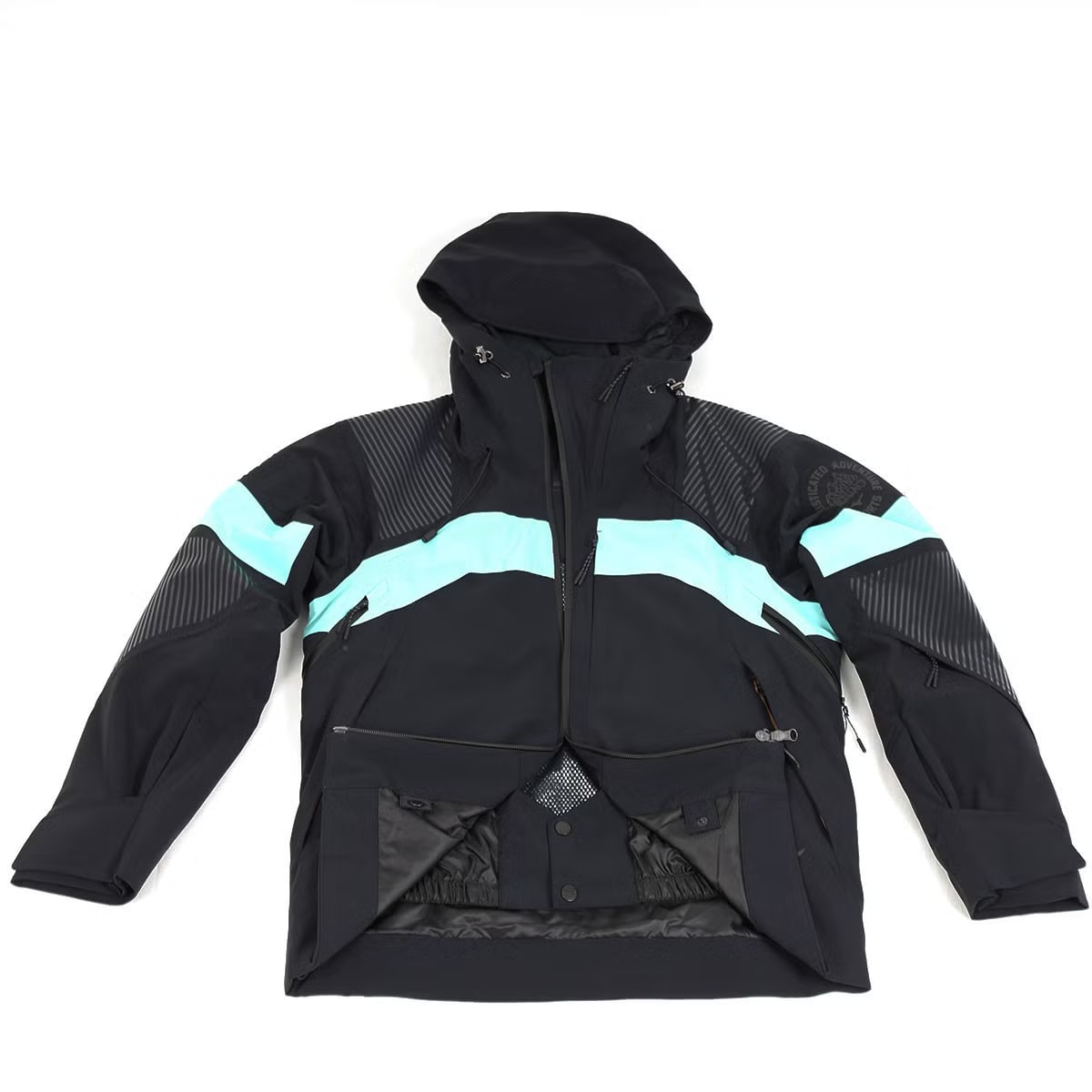 2627 MIZUNO BLACK PREMIUM PARKA : Z2MEB300