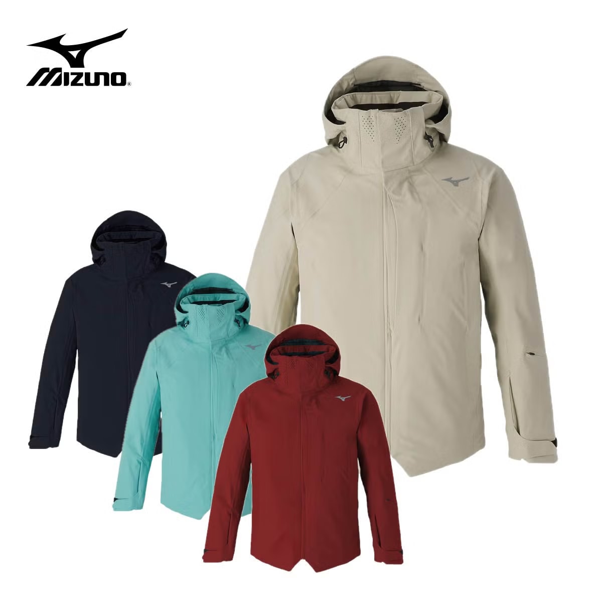 2627 MIZUNO BLACK LIMITED MODEL SKI PARKA : Z2MED302