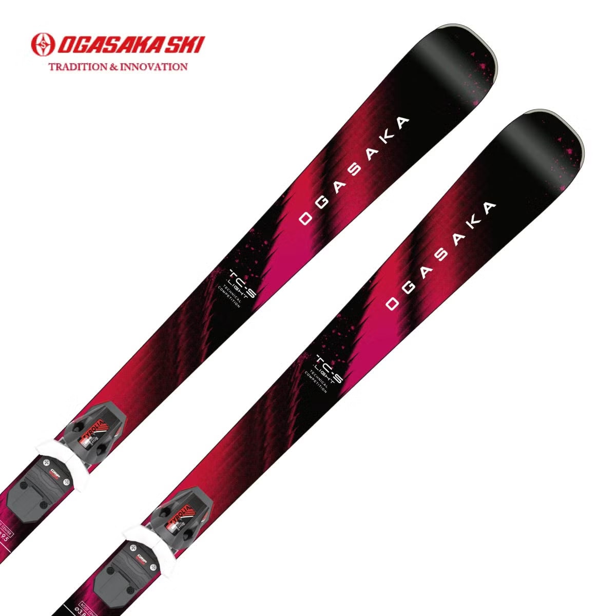 2627 OGASAKA TC-S.LIGHT ＋ RACE PLATE WCR TEAM + VX12 GW M.BK/WT/RD