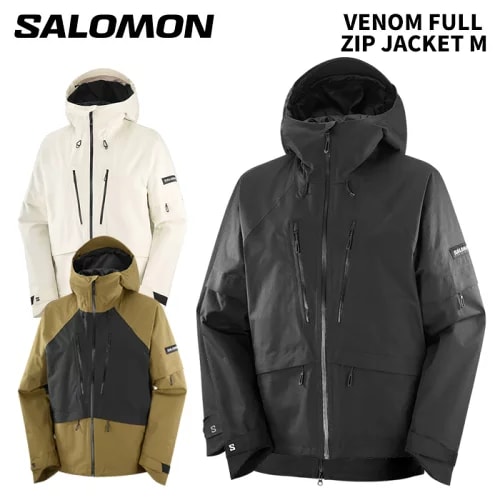 2526 SALOMON VENOM FULL ZIP JACKET M