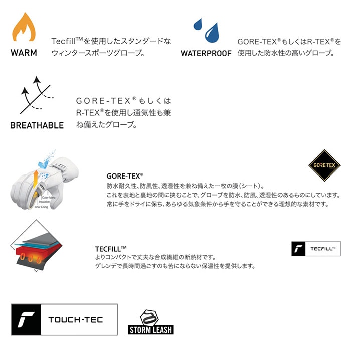 2627 【6661305】reusch 로이쉬 장갑 ROCKET GORE-TEX JUNIOR 주니어